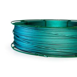 Blauer Draht auf Spule