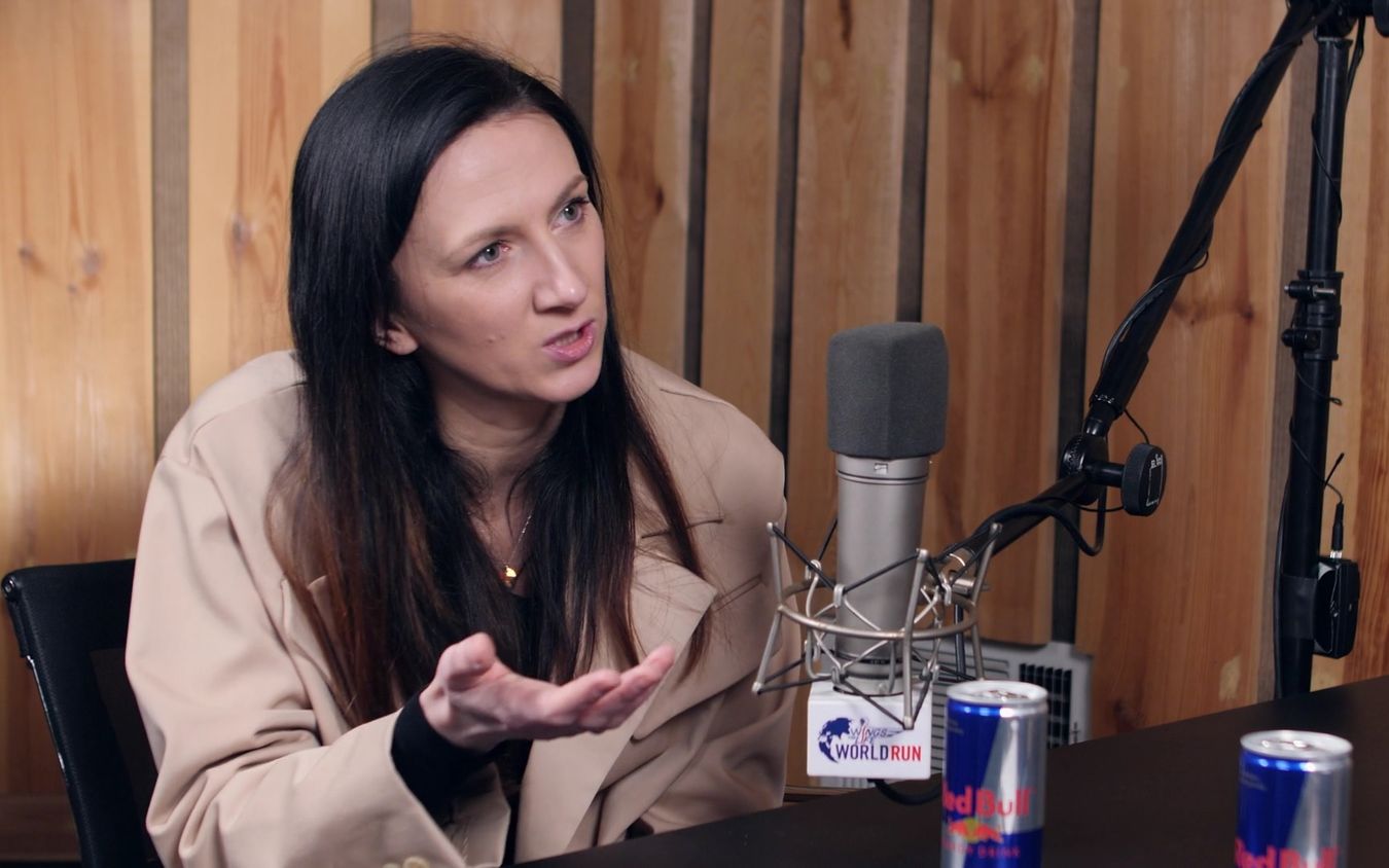 Hero image: Monika Pyrek gościem WINGS FOR LIFE WORLD RUN PODCAST