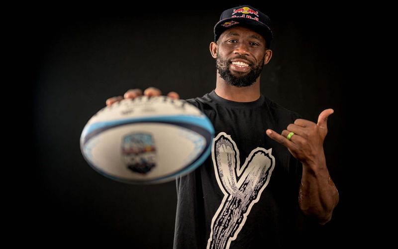 Siya Kolisi poses for a portrait during a photo shoot in Cape Town, South Africa on November 3, 2023.