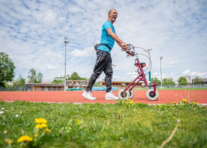 Teaserimage: How David Mzee walked a record 467m in this year’s Run