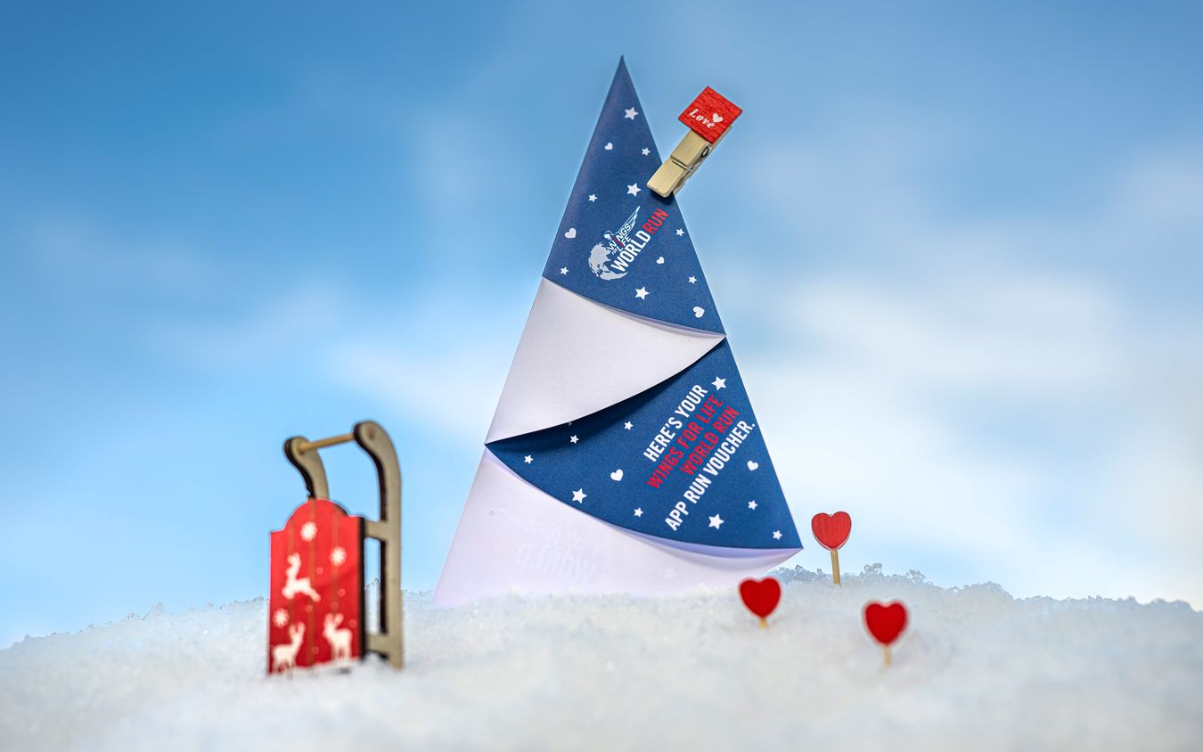 Hero image: Gemeinsame Zeit schenken: Wings for Life World Run Gutscheine