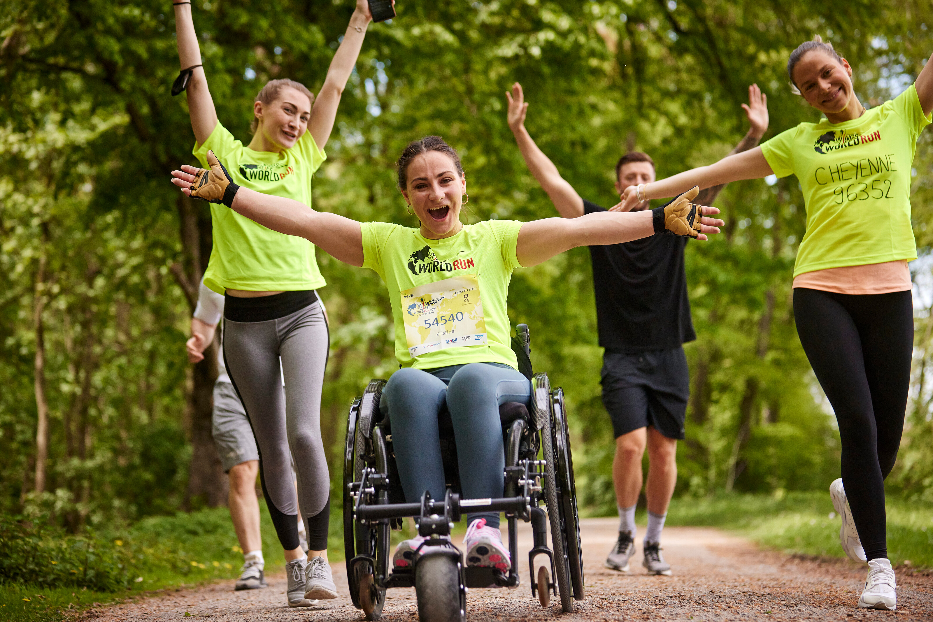 The Wings for Life World Run 2021 was packed with dream teams Wings