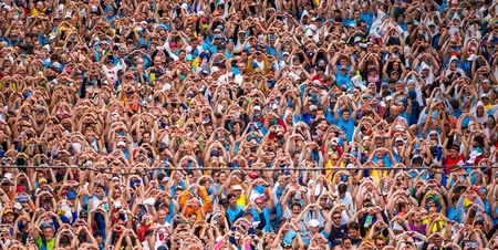 Participants at the Flagship Run Vienna 2025