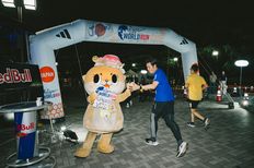 Chiitan seen during the Wings for Life World Run in Tokyo, Japan on May 04, 2025.