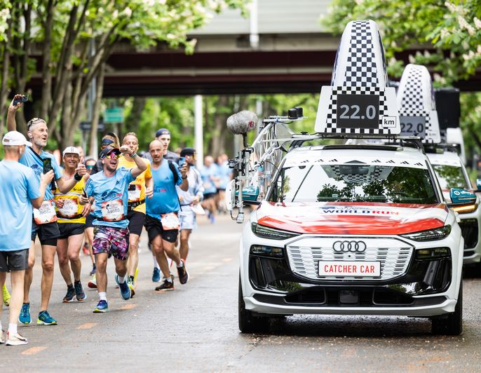 Catcher Car at the Flagship Run Vienna 2025