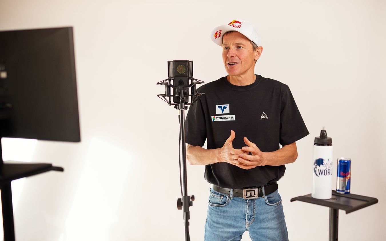 Hero image: Jetzt ins Training starten – mit Skisprung-Legende Andreas Goldberger