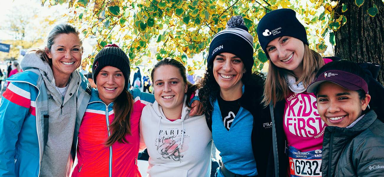 Cultural Care Au Pair at the New York City Marathon