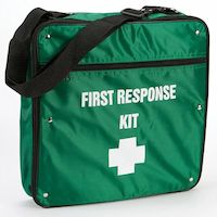 First aid kit with a grab bag
