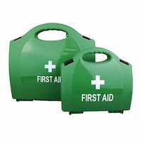 Two first aid kits with a standard case