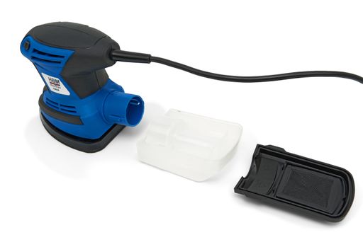 Levigatrice Orbitale Triton 200W - Palma Per Levigatura Fine Con Aspirazione Polvere - Foto 4