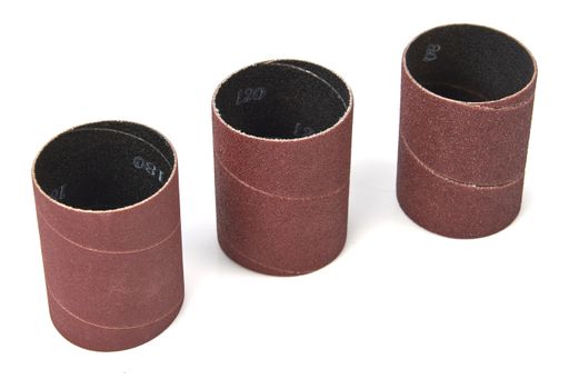 100 Manchons Abrasifs Tambour 1/4'' Grain 600 - Pour Ponceuse Rotative, Travail Fin Bois/métal