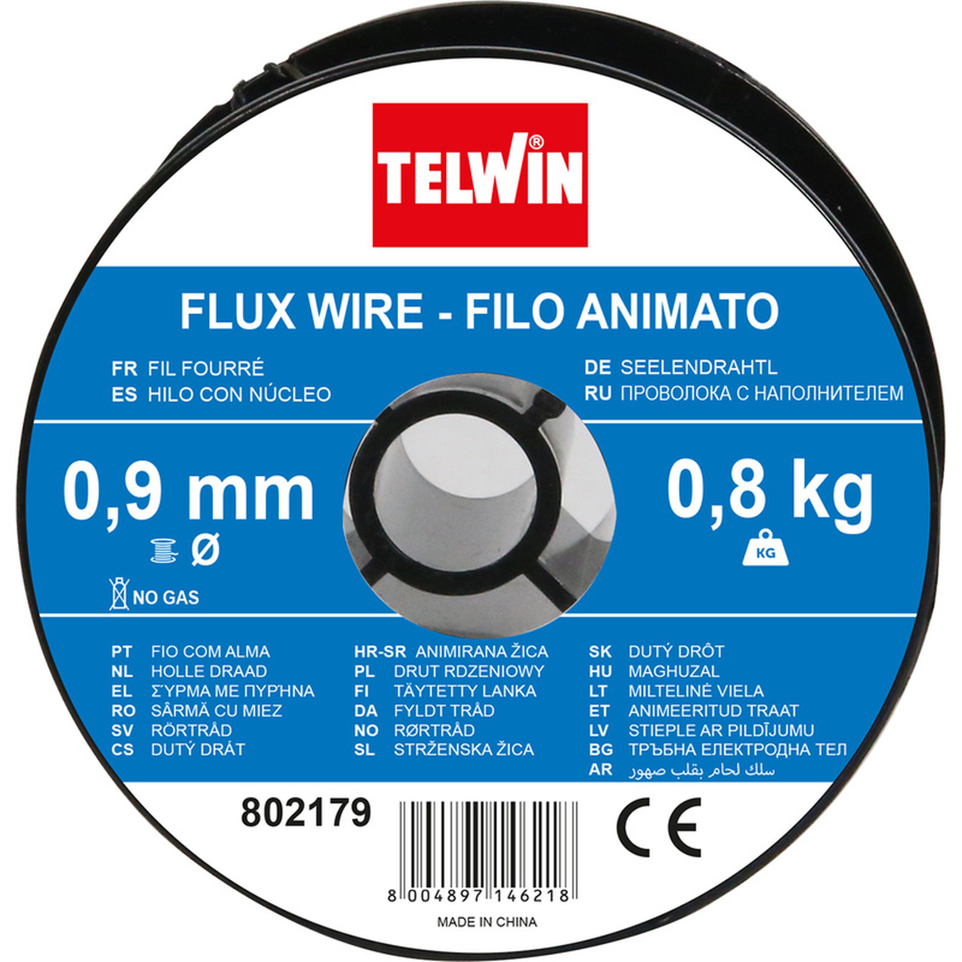 Fil Fourré Sans Gaz MIG MAG 1,0 Mm VECTOR - 2 Boîtes 1 Kg E71T-GS