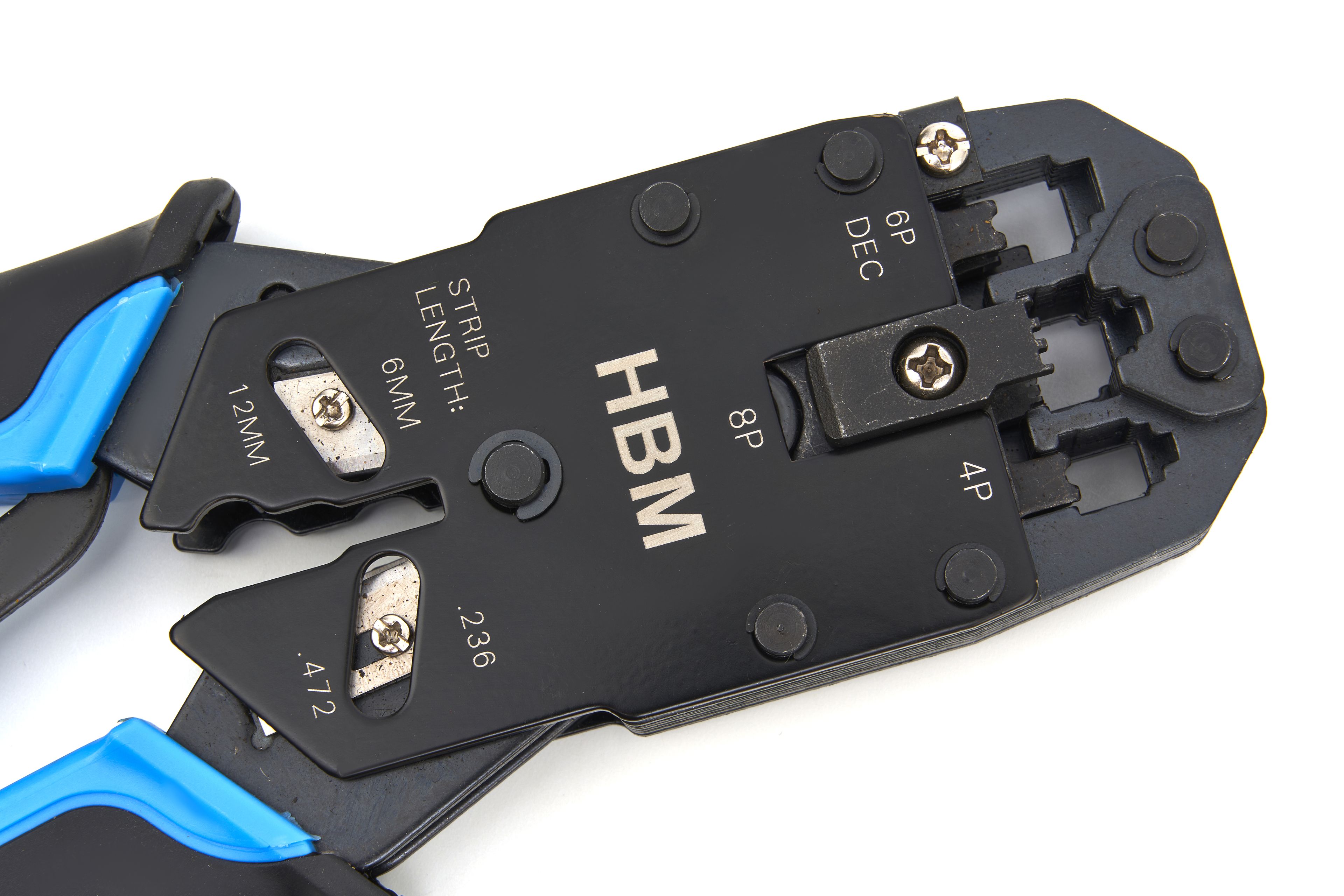 HBM Profi-Crimpzange für RJ45 und RJ11 | HBM Machines