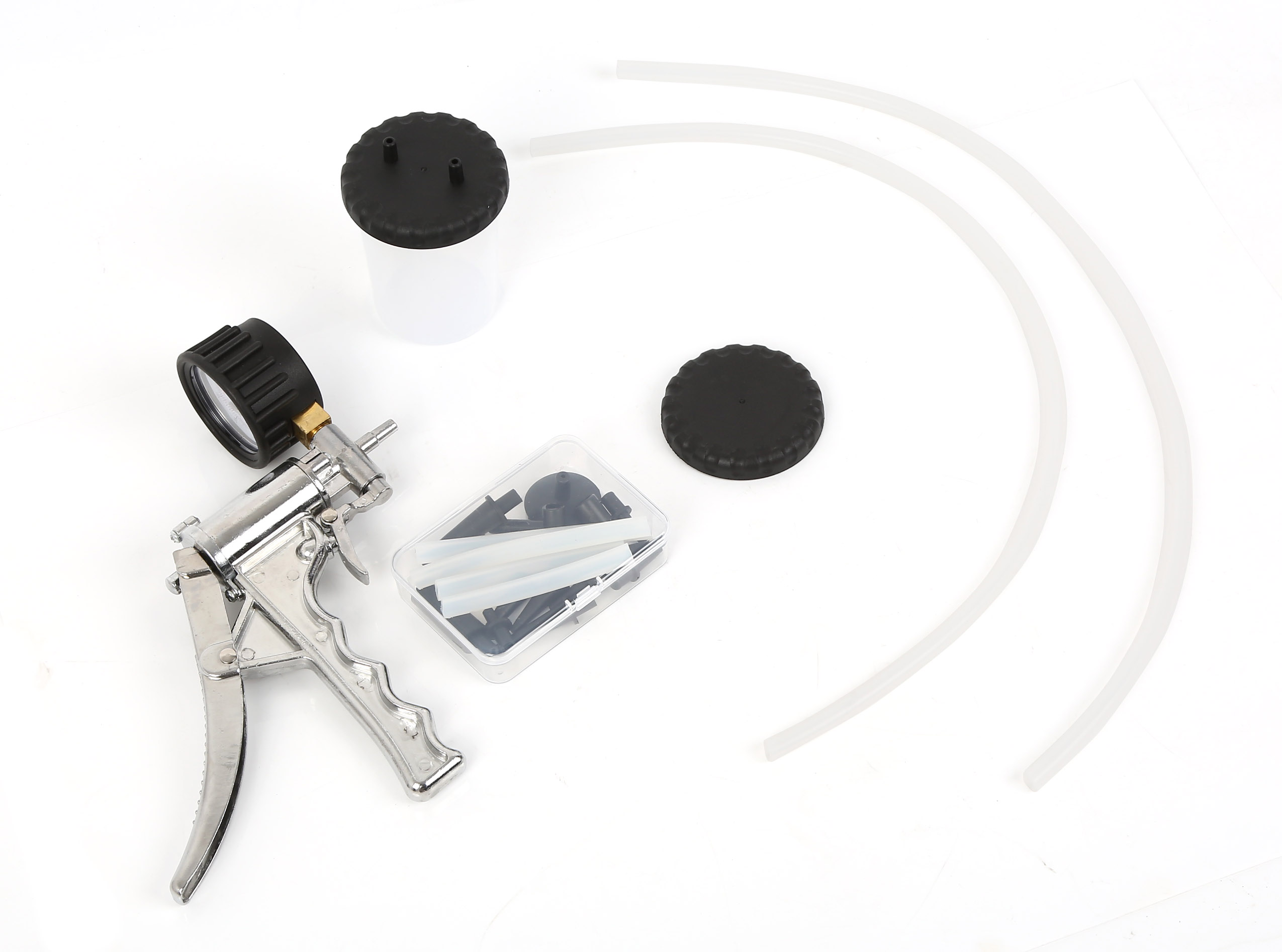 BGS Vakuumpistole mit Saug und Druckfunktion Vakuumtester Druckprüfer mit Koffer BGS Vakuumpistole mit Saug und Druckfunktion Vakuumtester Druckprüfer mit Koffer