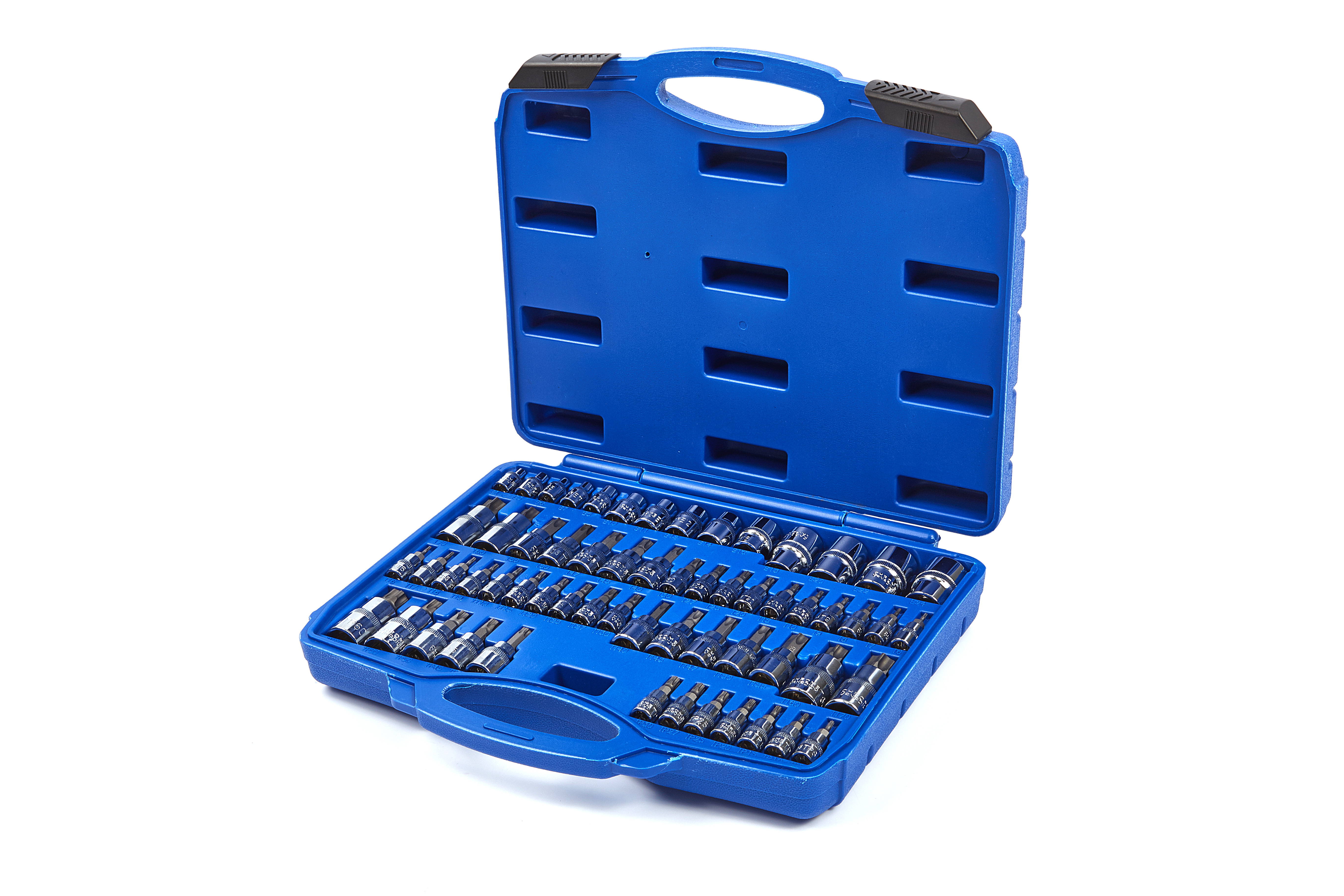 Jeu d'embouts Torx en acier allié S2, 26 pièces, embout étoile à tige