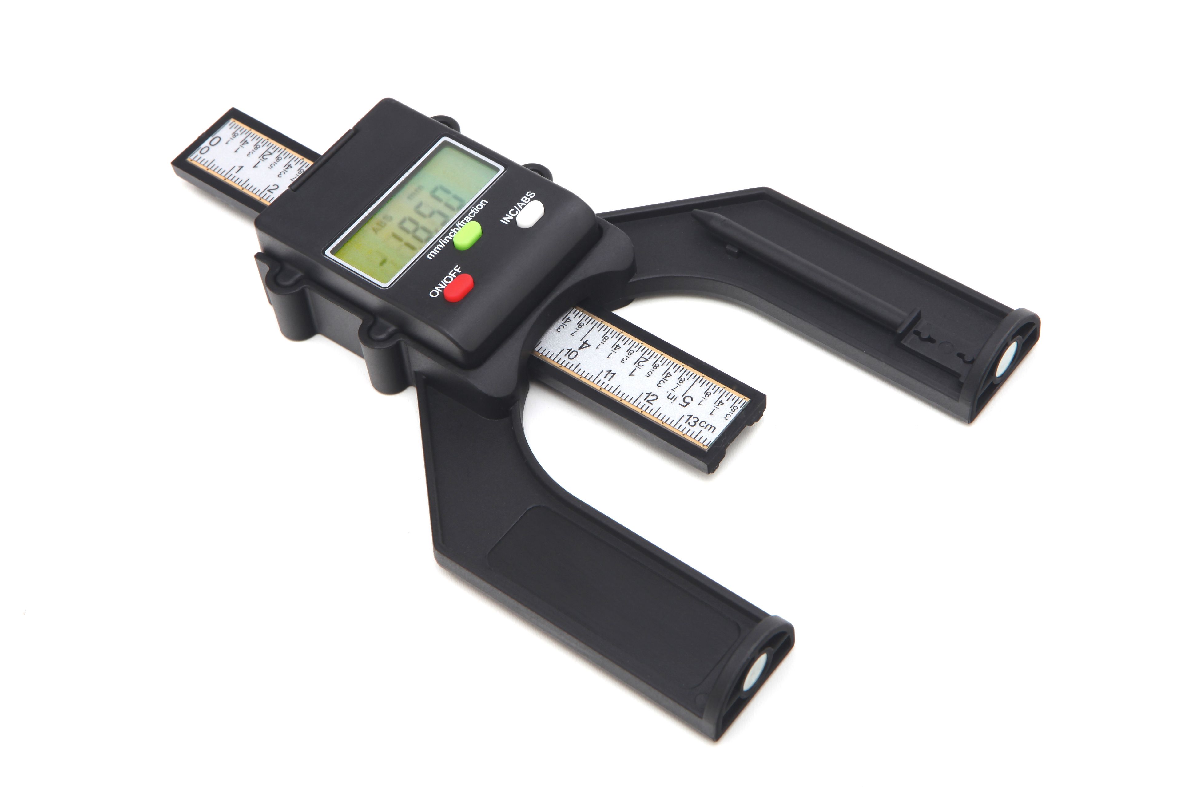Digitaler Tiefenmessschieber 0–300 Mm – IP54 Wassergeschützt, LCD, 0,01 Mm Auflösung, Mit Datenausgang – Für Industrie & Handwerk Edelstahl