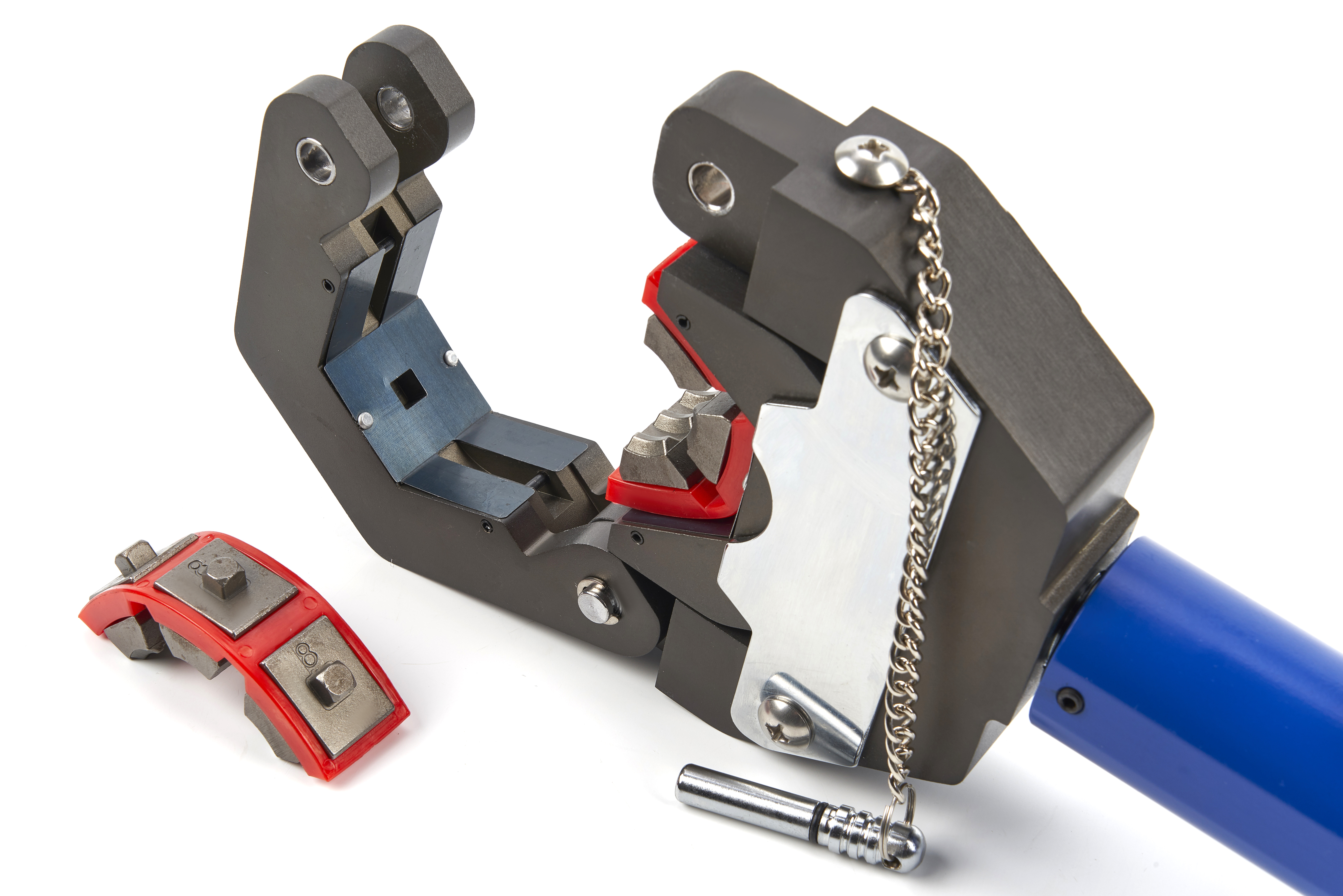 HSEAMALL Hydraulische slang krimper A/C hydraulische slang krimptang airconditioning slang krimper hydraulische slangpers handmatige hand krimptang 7 Dit