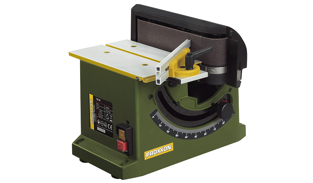 PROXXON 2229832 Ponceuse à Bande à Batterie RBS/A - Outil Multifonction Pour Surfaces Parfaites