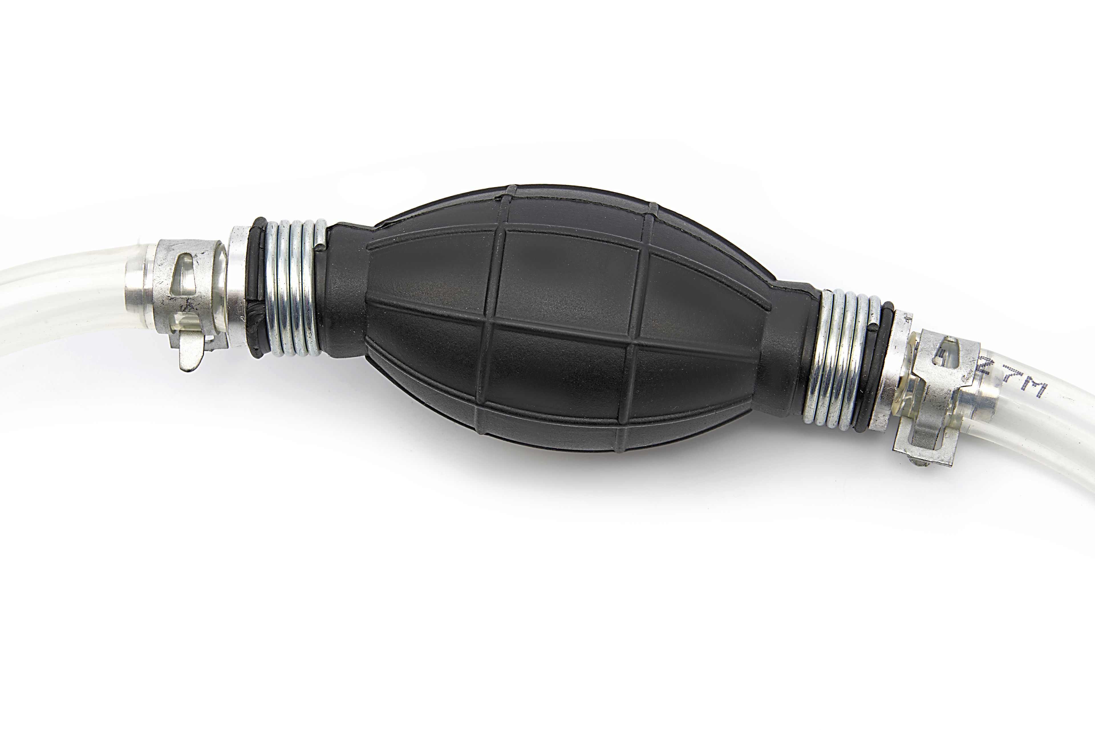Pompa Di Carburante Manuale In Gomma - Sfera Di Adescamento - Per Auto Barche Moto 10 Mm 97403649 - 2