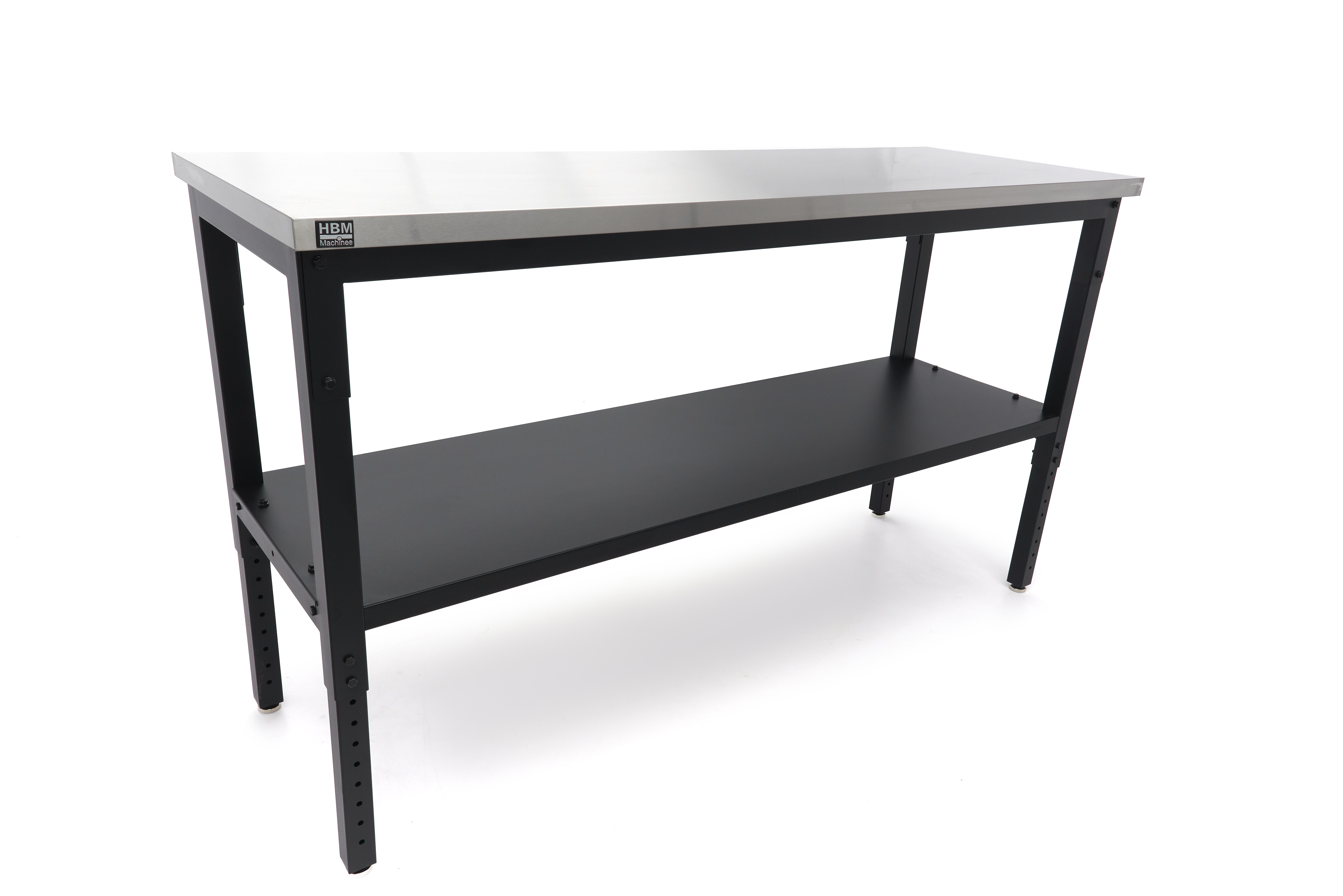 HBM Arbeitstisch Edelstahl 182 cm