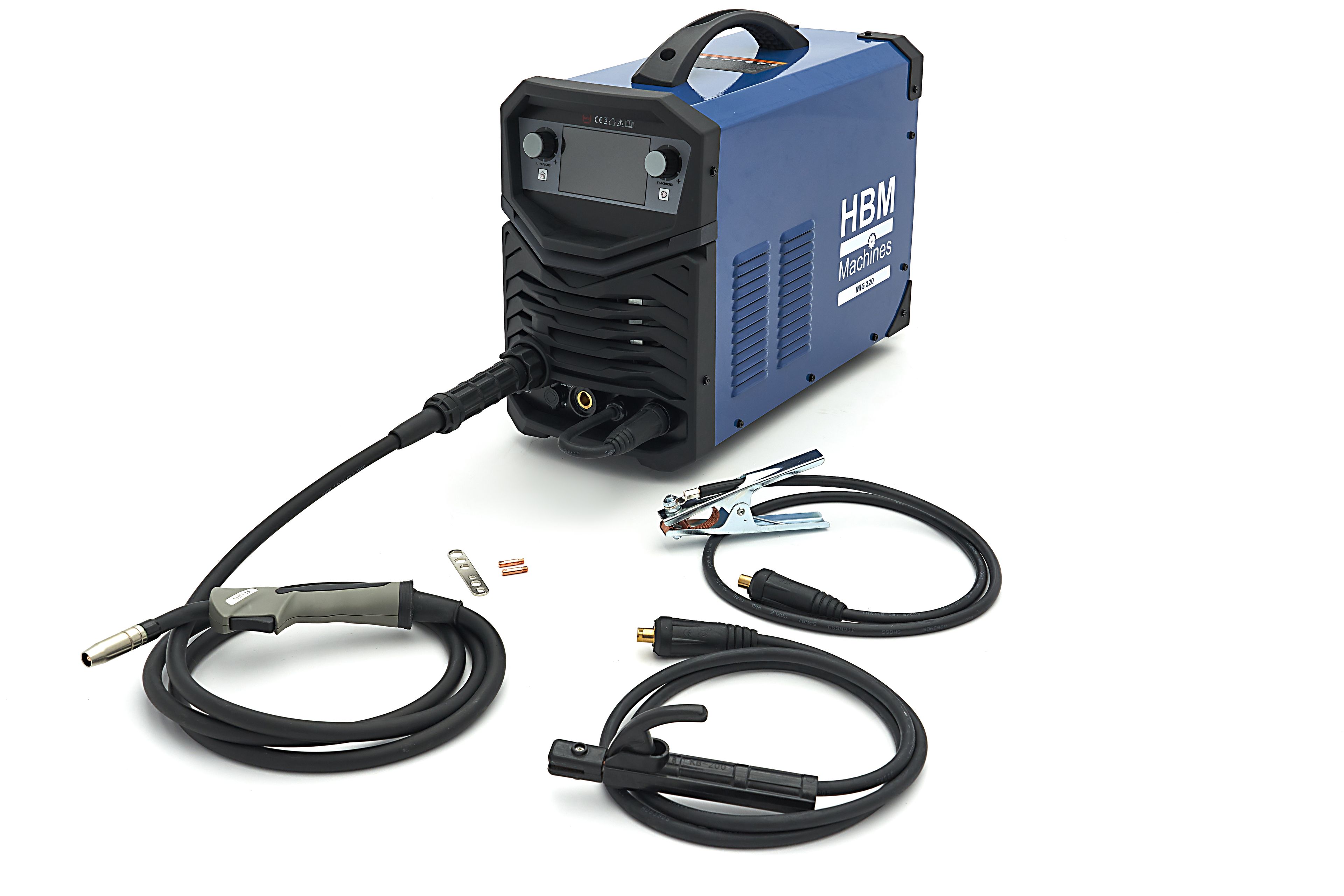 HBM MIG/MAG 220 Lasapparaat met digitaal d... | HBM Machines