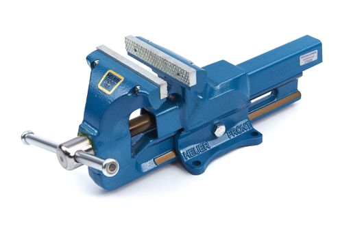 Abrazadera De Bola HEUER Para Tornillo De Banco 100 Mm / Compact 120 - Azul, 12x8x28 Cm, 2.8 Kg