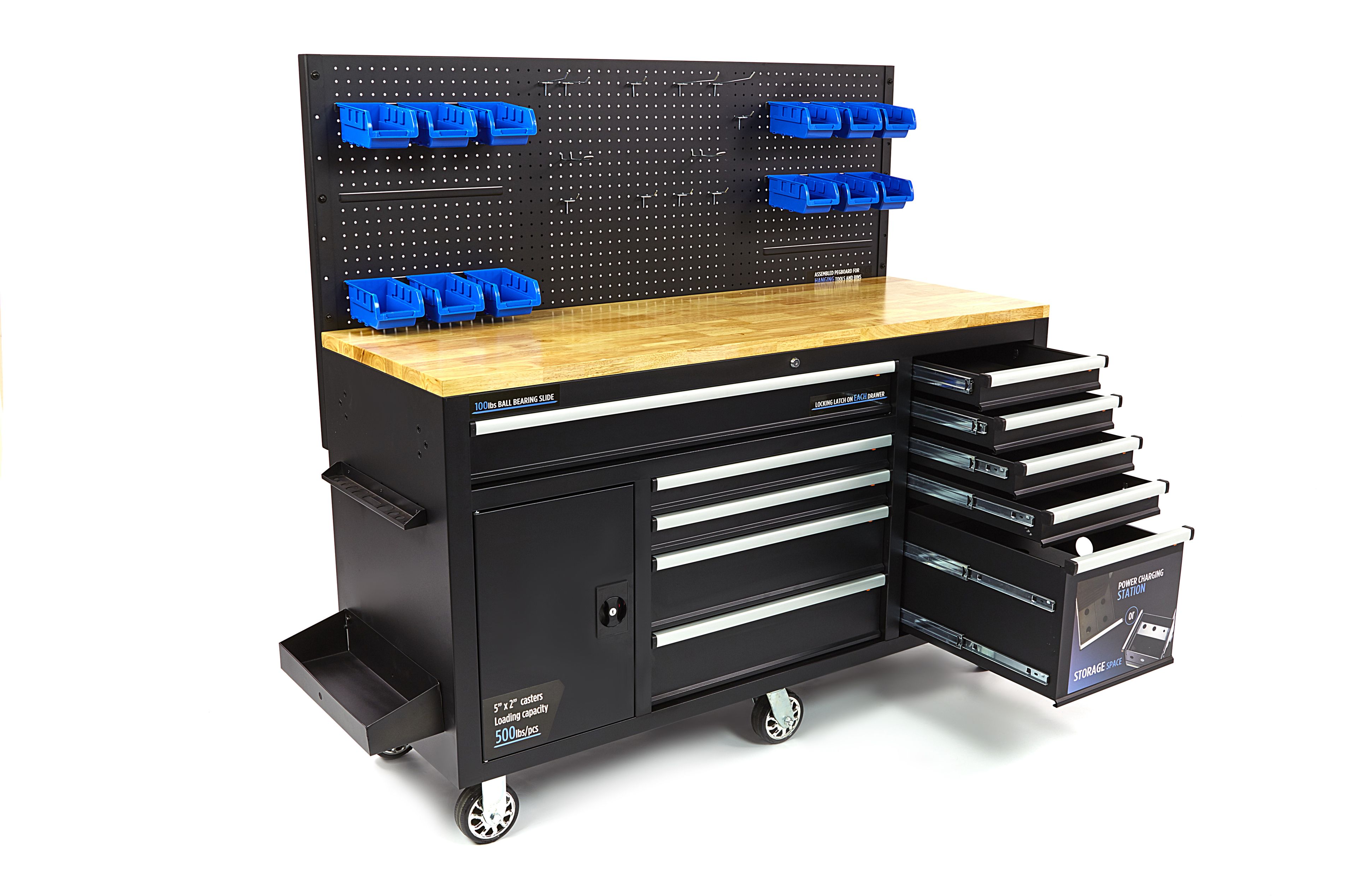 Chariot à outils HBM avec panneau arrière ... | HBM Machines