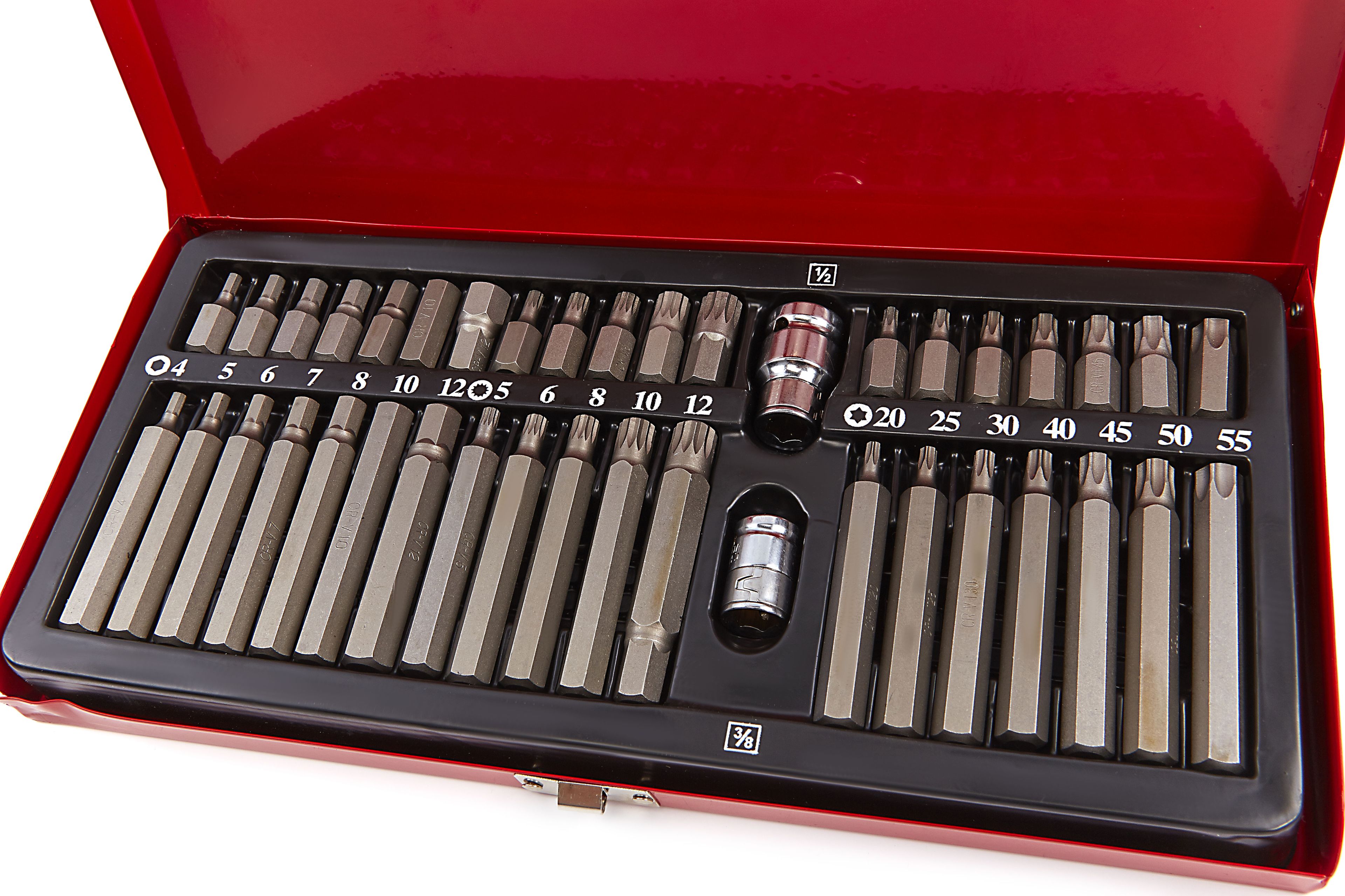 HBM 40 Delige Inbus, Torx en Veeltand Bitset | HBM Machines
