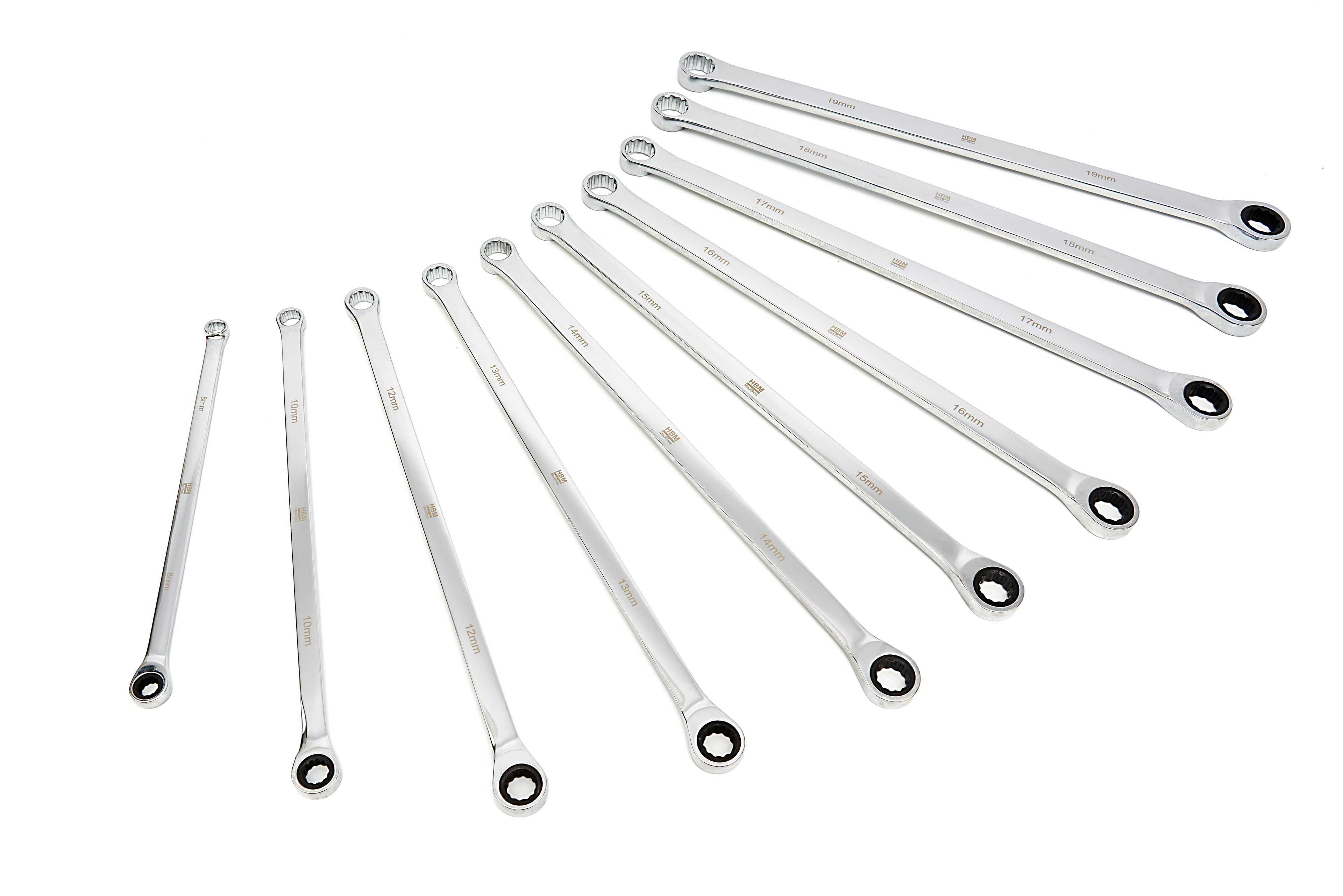 STRUCT Jeux De Clés Polygonales Plates 8 Pièces