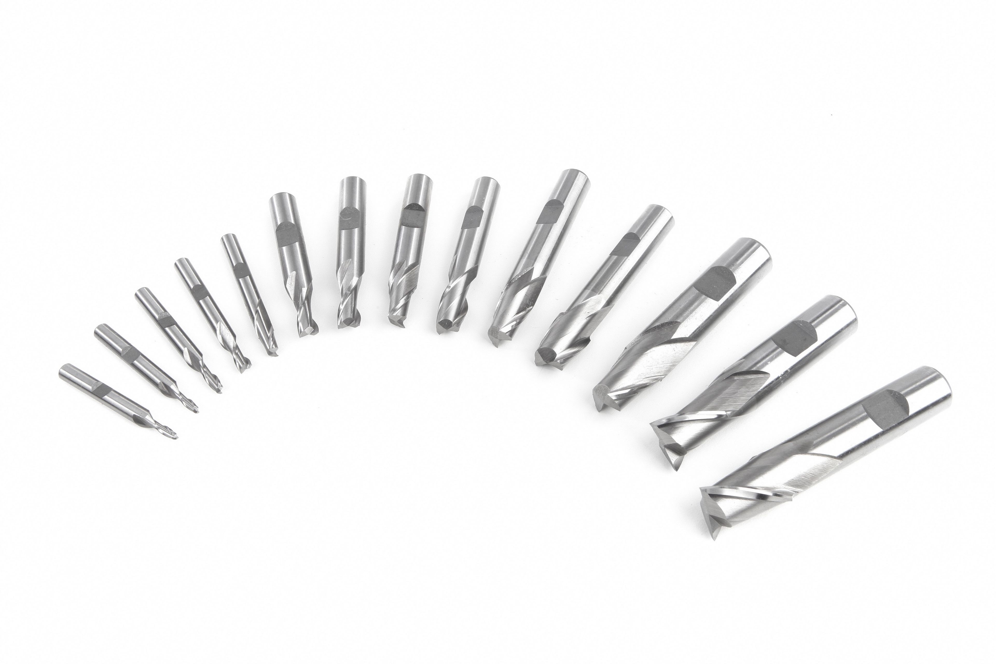 HFS Schaftfräser M42 8% Kobalt Mit Tialn-Beschichtung - 1/2" X 1-1/4", Ideal Zum Schruppen