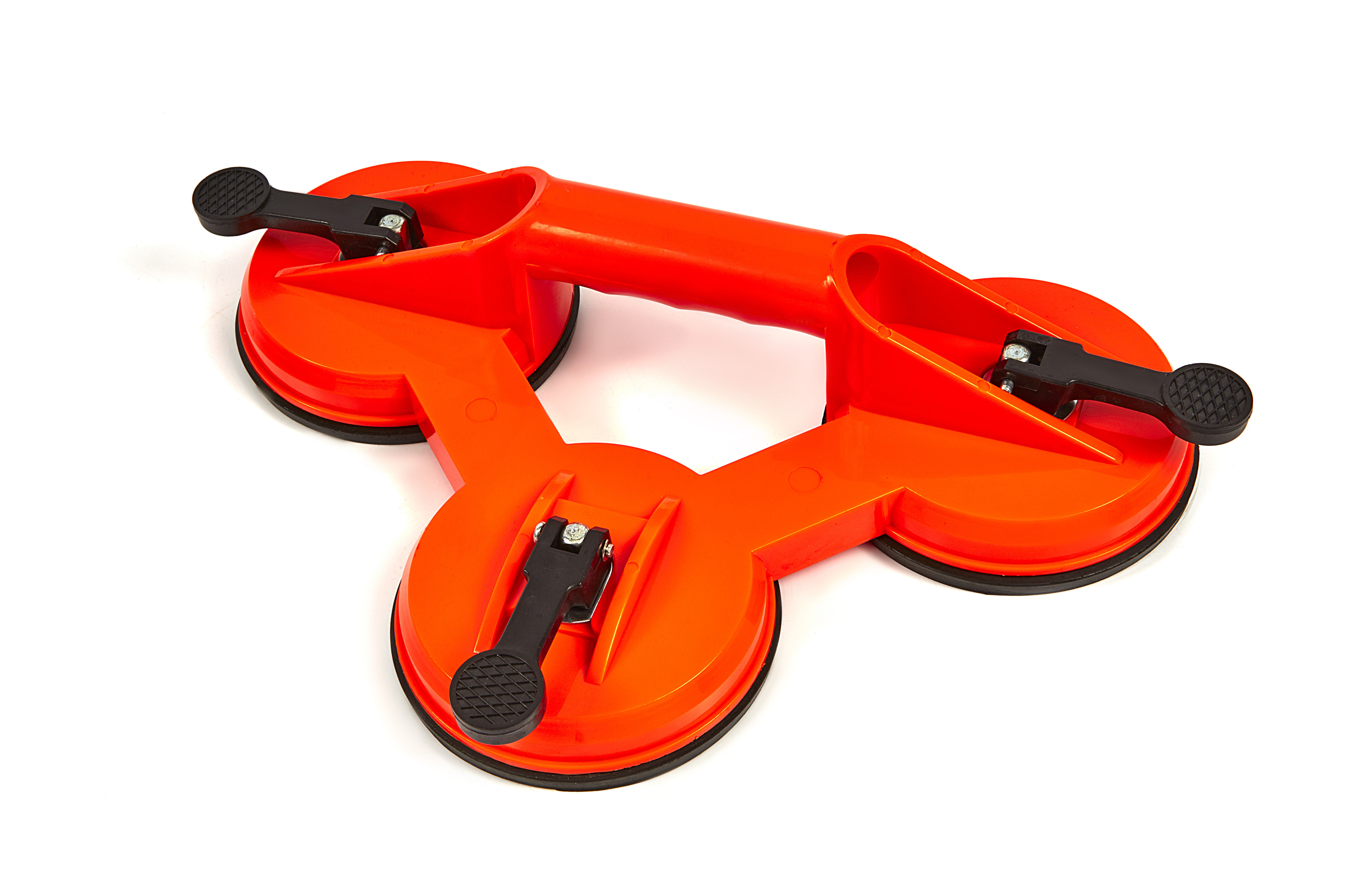 Ventouse Vide 11.4cm Support Fileté M6/M8 - Capacité 31.8kg - Pour Voiture, Verre, Atelier - 6