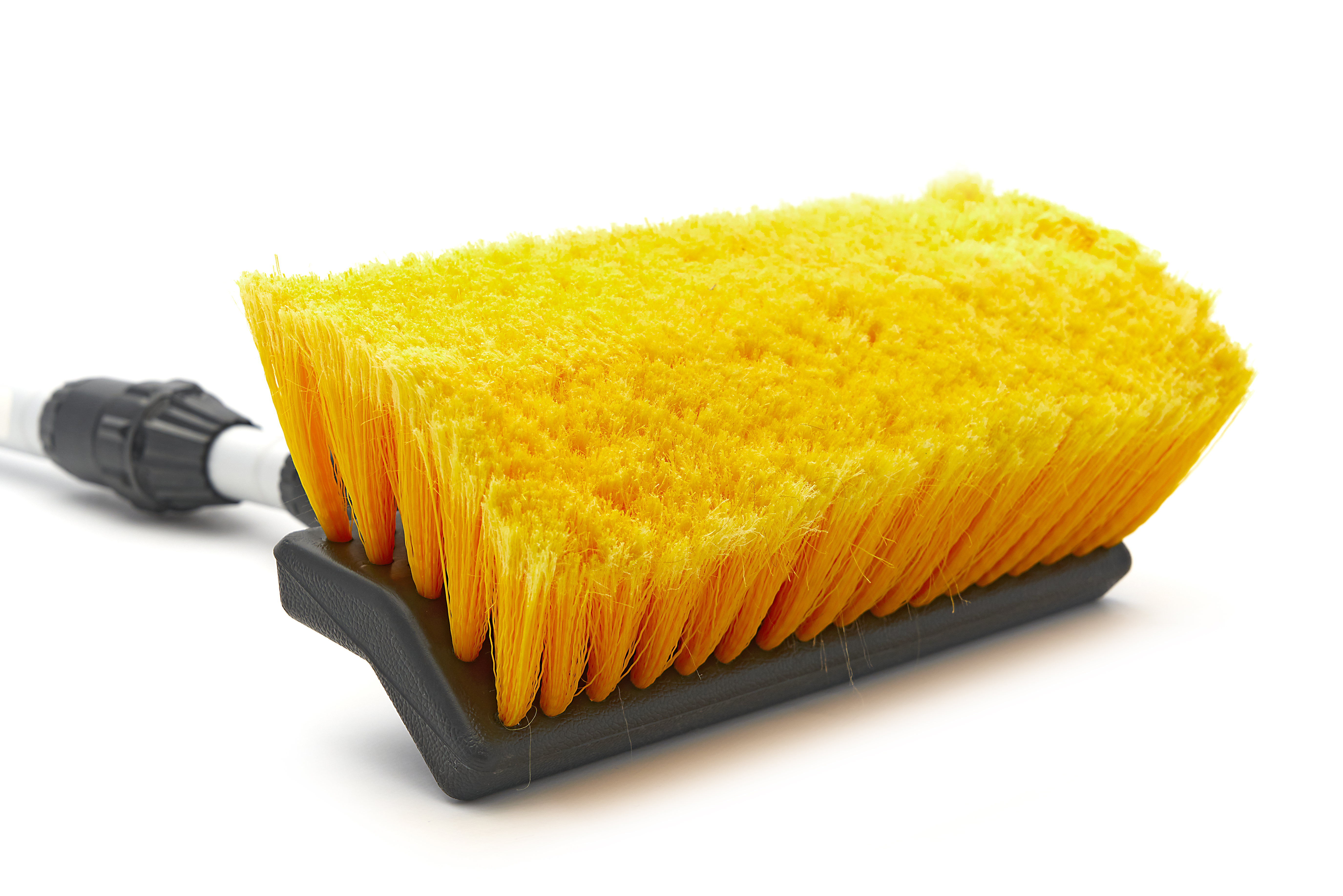 ALLOMN Car Wash Brush, Spazzola Lavaggio Auto Per Esterni Con Retrattile Manico Lungo Acqua Flusso Interruttore Schiuma Bottiglia Auto Spazzola Di Pulizia Strumento Ideale Per Pulizia Auto