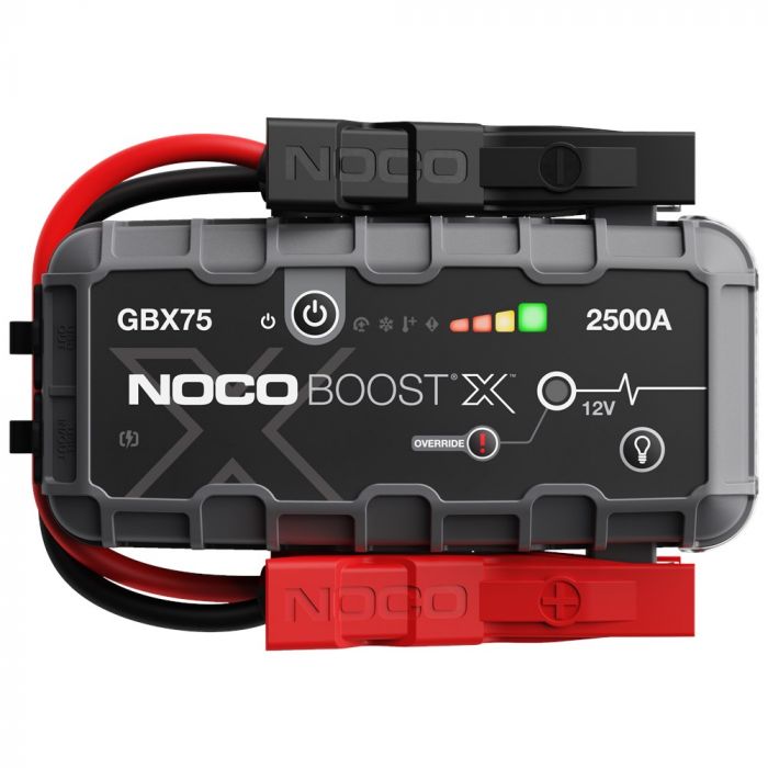 Noco Lithium Startbooster GBX75 12V 2500A, mit Zubehör