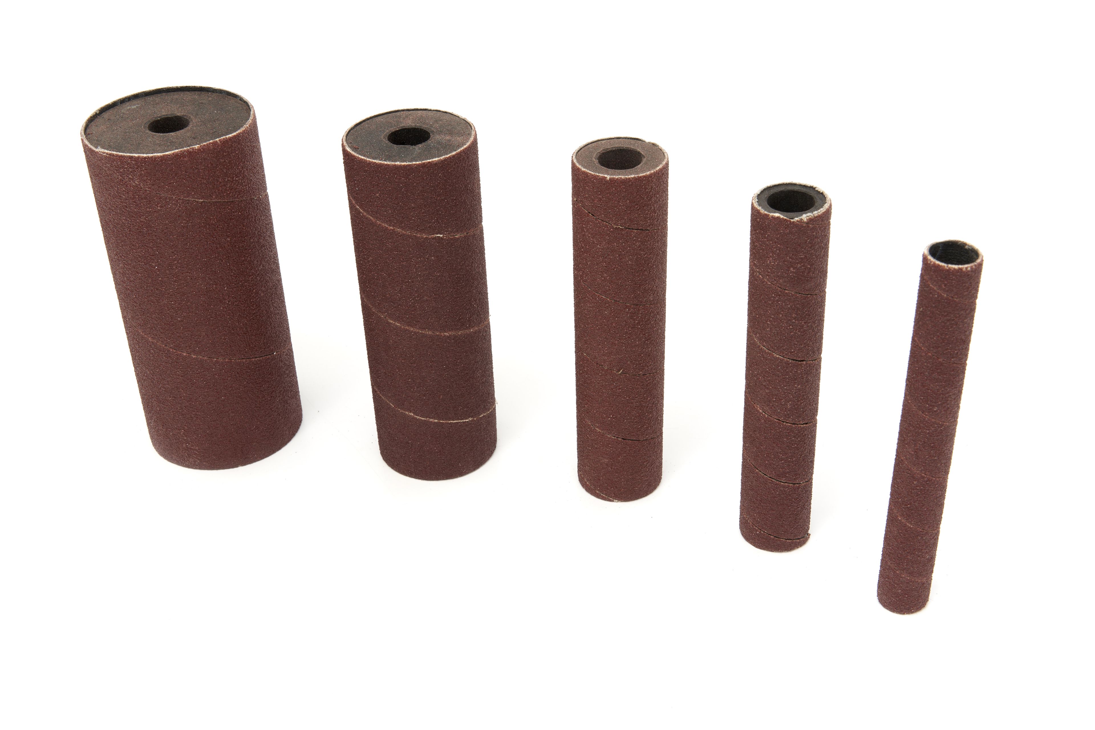 Lot De 20 Tambours De Ponçage En Caoutchouc - Pour Perceuse, Ponçage Fin Et Grossier