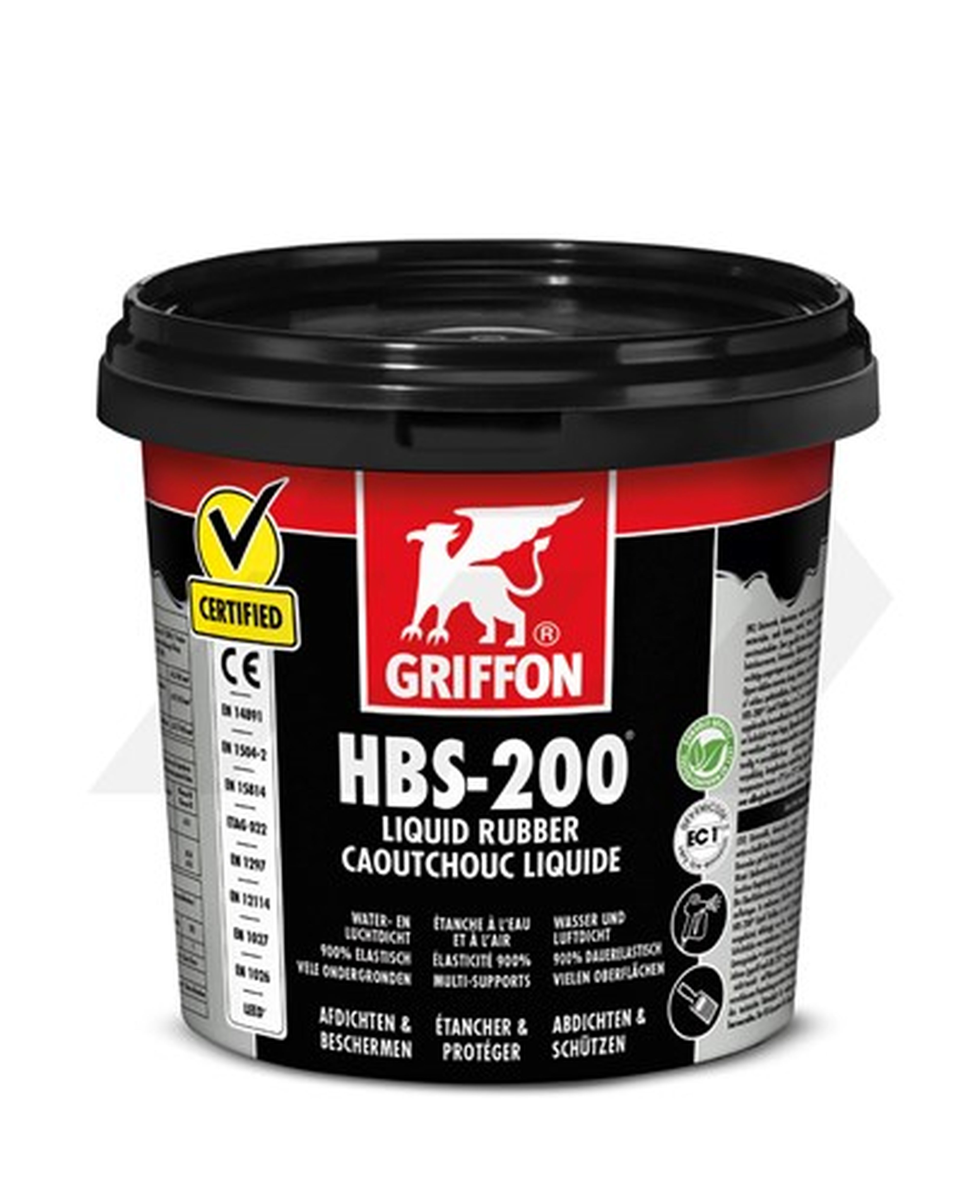 Griffon HBS-200 Liquid Rubber pot 1L | HBM Machines