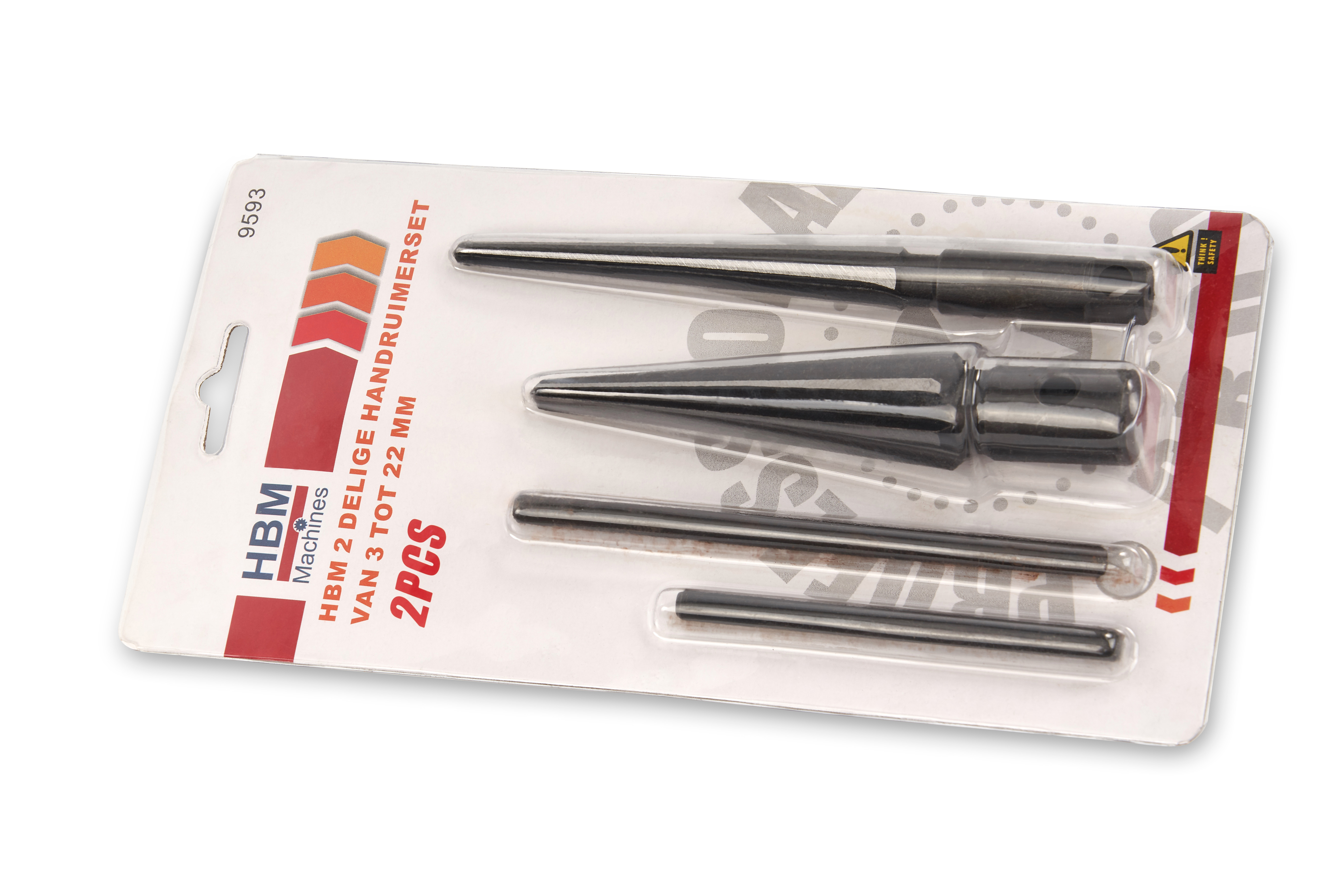 QUARKZMAN 11 Pièces Jeu D'Alésoirs à Main Métriques H7 – 3mm à 20mm, Acier Allié Pour Métal, Bois Et Plus