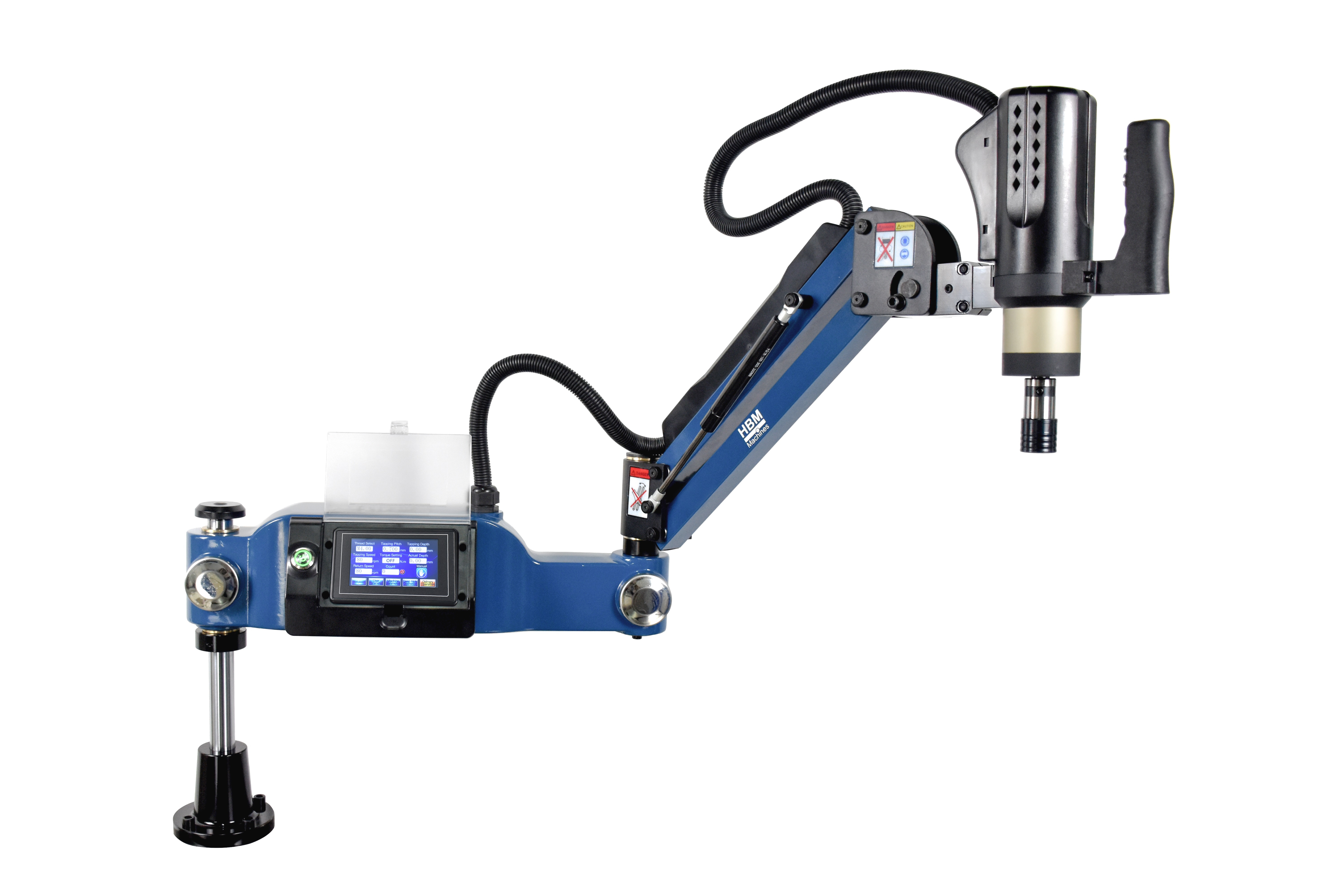 AM-Zerspanungstechnik Maschio Filettato M3-M30, Di Alta Qualit&agrave;, Universale, Filettatura A Mano E Filettatura A Macchina, Foro Cieco HSS-TIN, M5 X 0,8