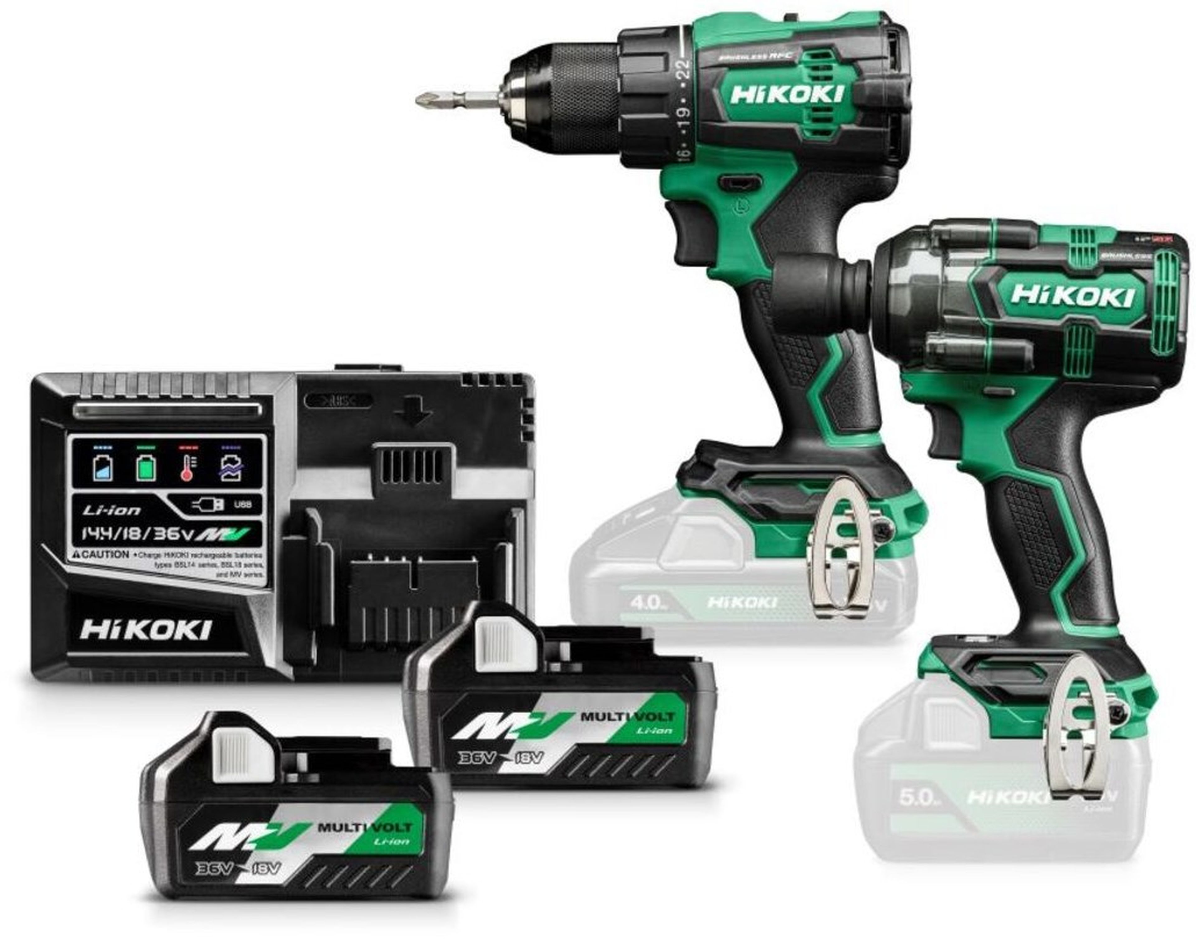 Klein Tools 32308HD Schlagschrauber-Set 30,5 Cm – 12-in-1 Mit Klappstecknüssen & Bits