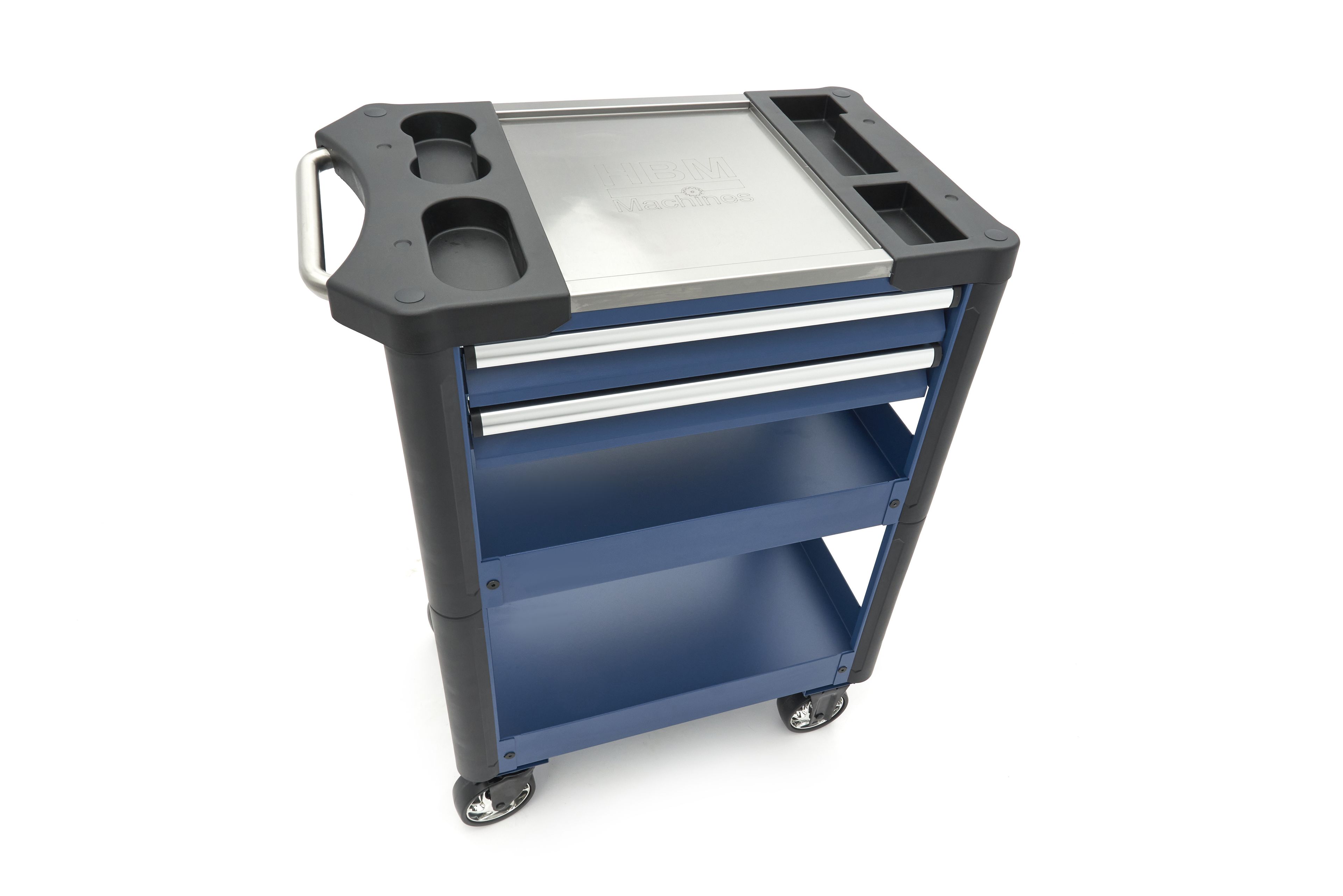HBM chariot à outils avec deux tiroirs, 68 cm | HBM Machines