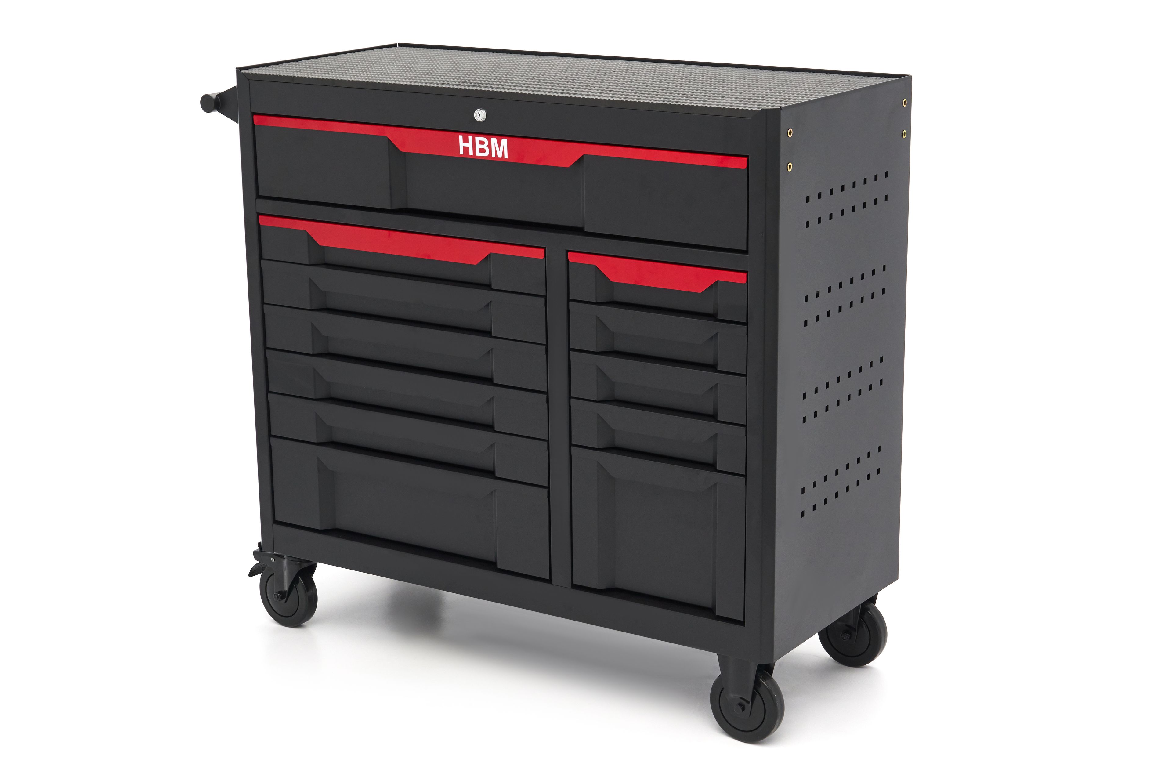 QBRICK System Werkzeugbox Werkzeugkasten PRO Toolbox Mit 3 Schubladen Hxb 24 5x32cm S0i600rs