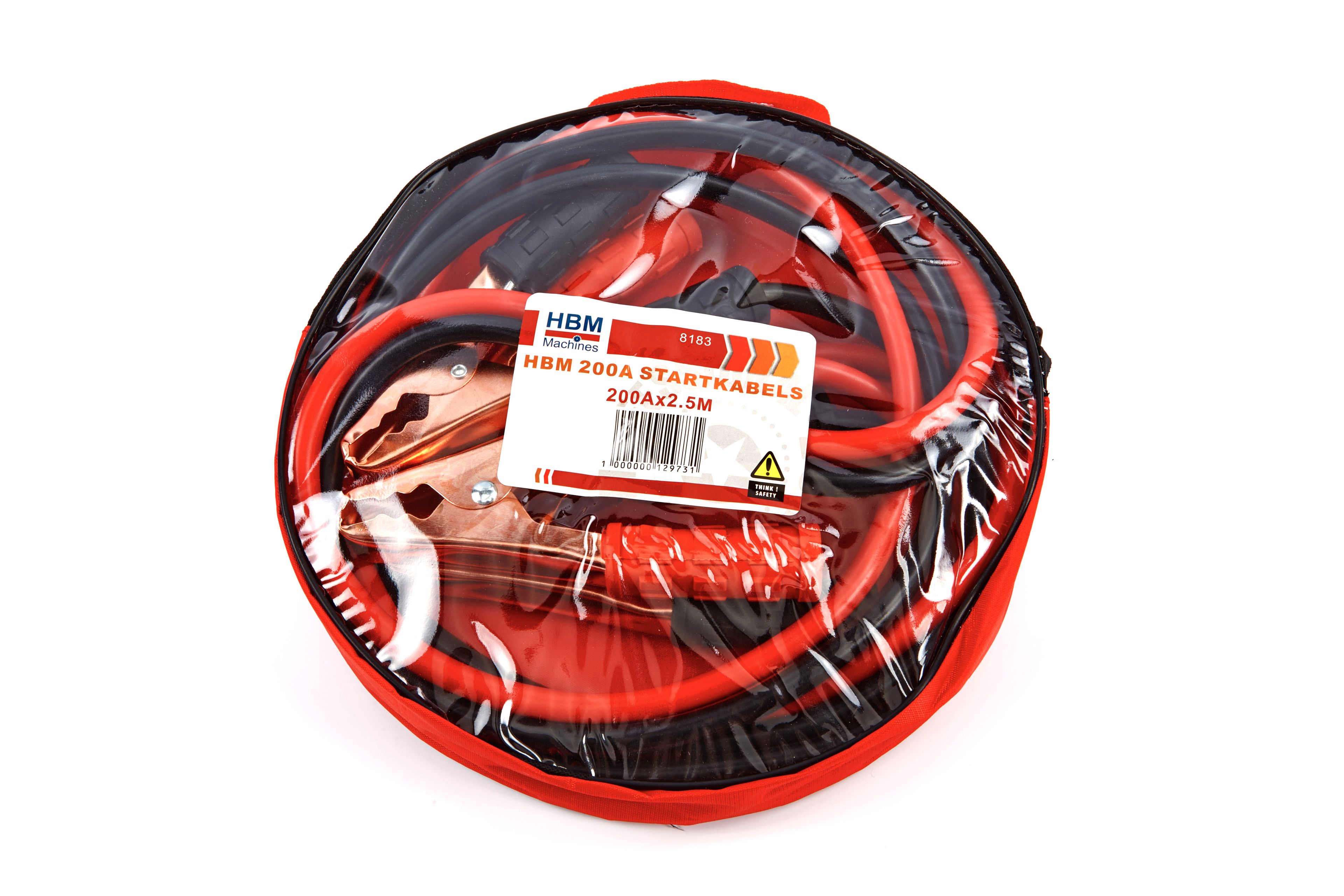 RIDEX Starthilfekabel 200A 2m - Überbrückungskabel Für PKW Benzinmotoren