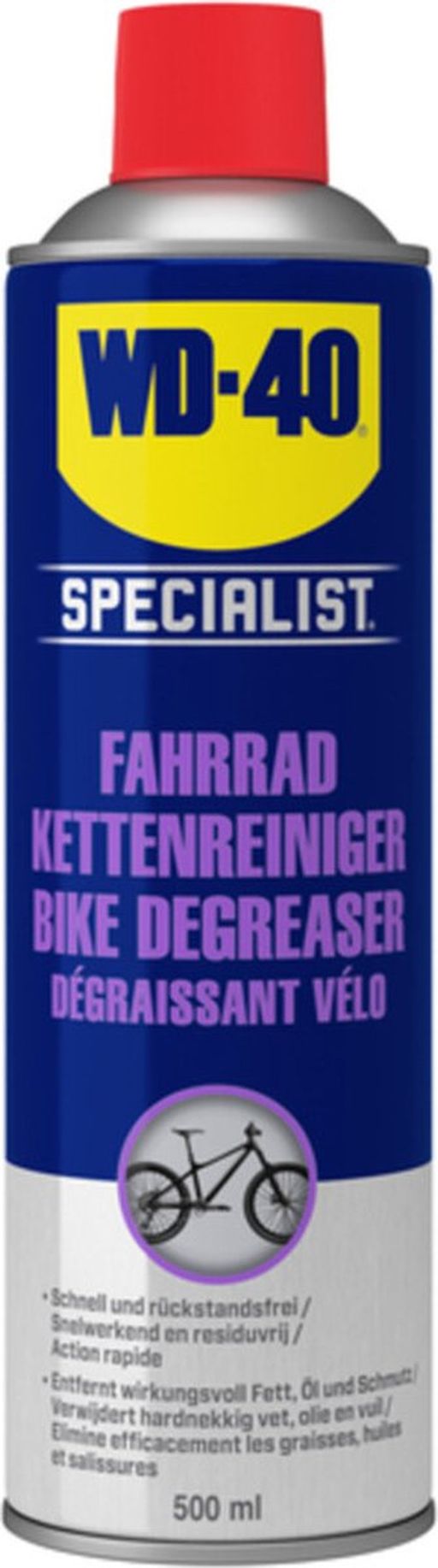 WD-40 Specialist Super Dégraissant 500ml - Nettoyant Puissant Huile Et Graisse