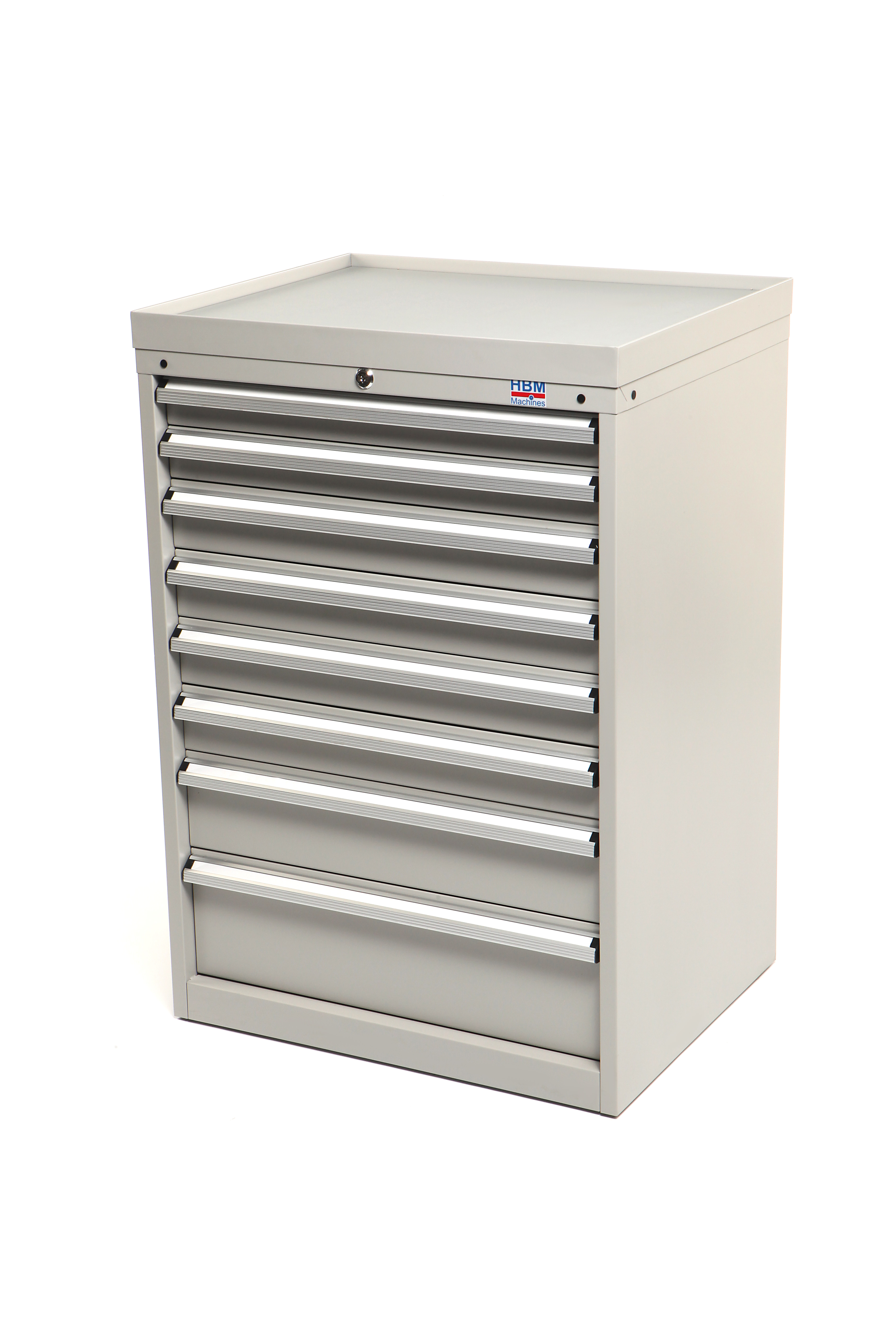 HBM Profi-Werkzeugschrank mit 8 Schubladen 72 x 58 x 100 cm