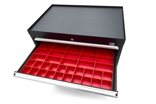 Professioneller Werkzeugschrank Mit 8 Schubladen