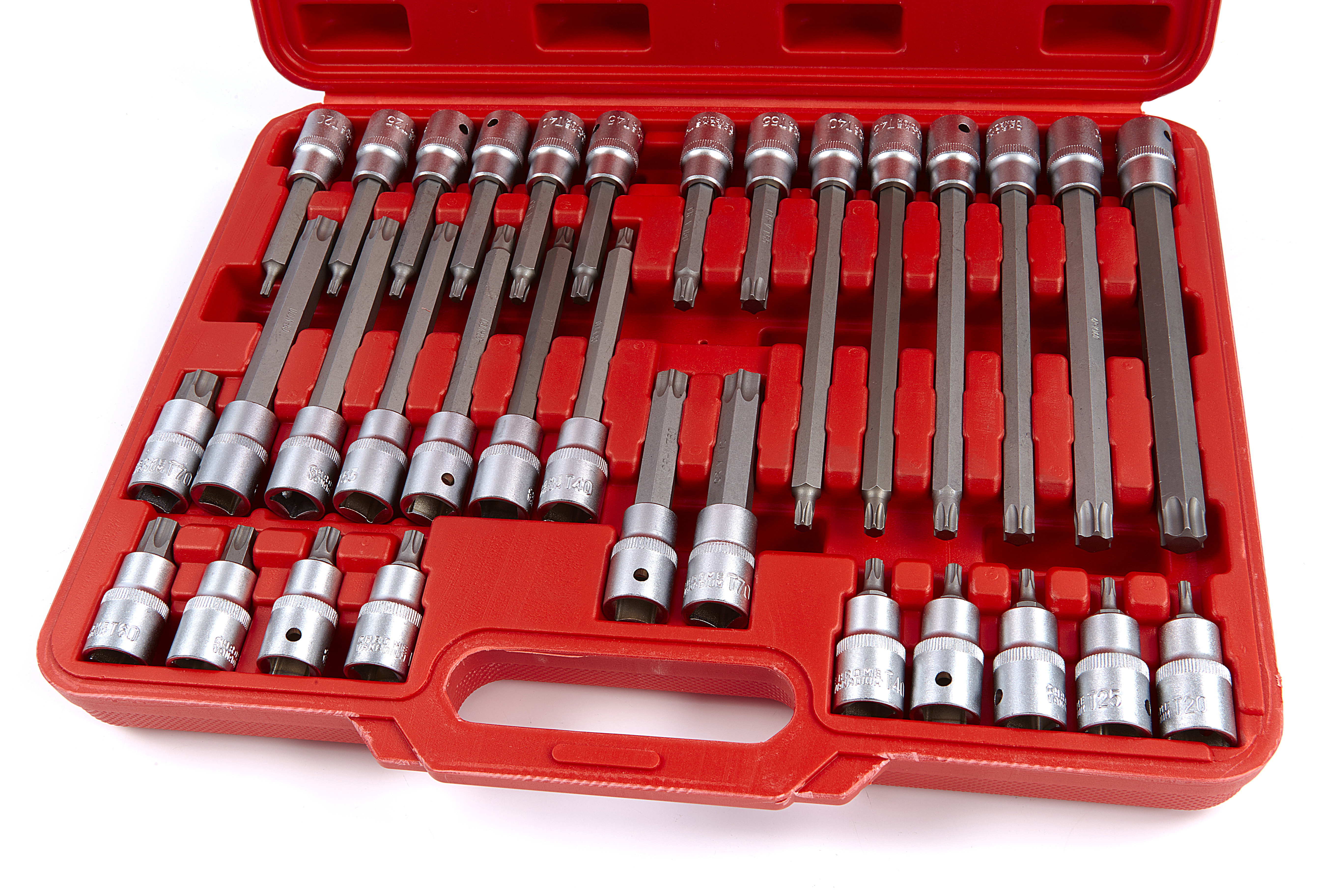 LEXIVON Lot De 13 Embouts Torx Inviolables En Alliage D'acier S2 De Qualité Supérieure | Embouts
