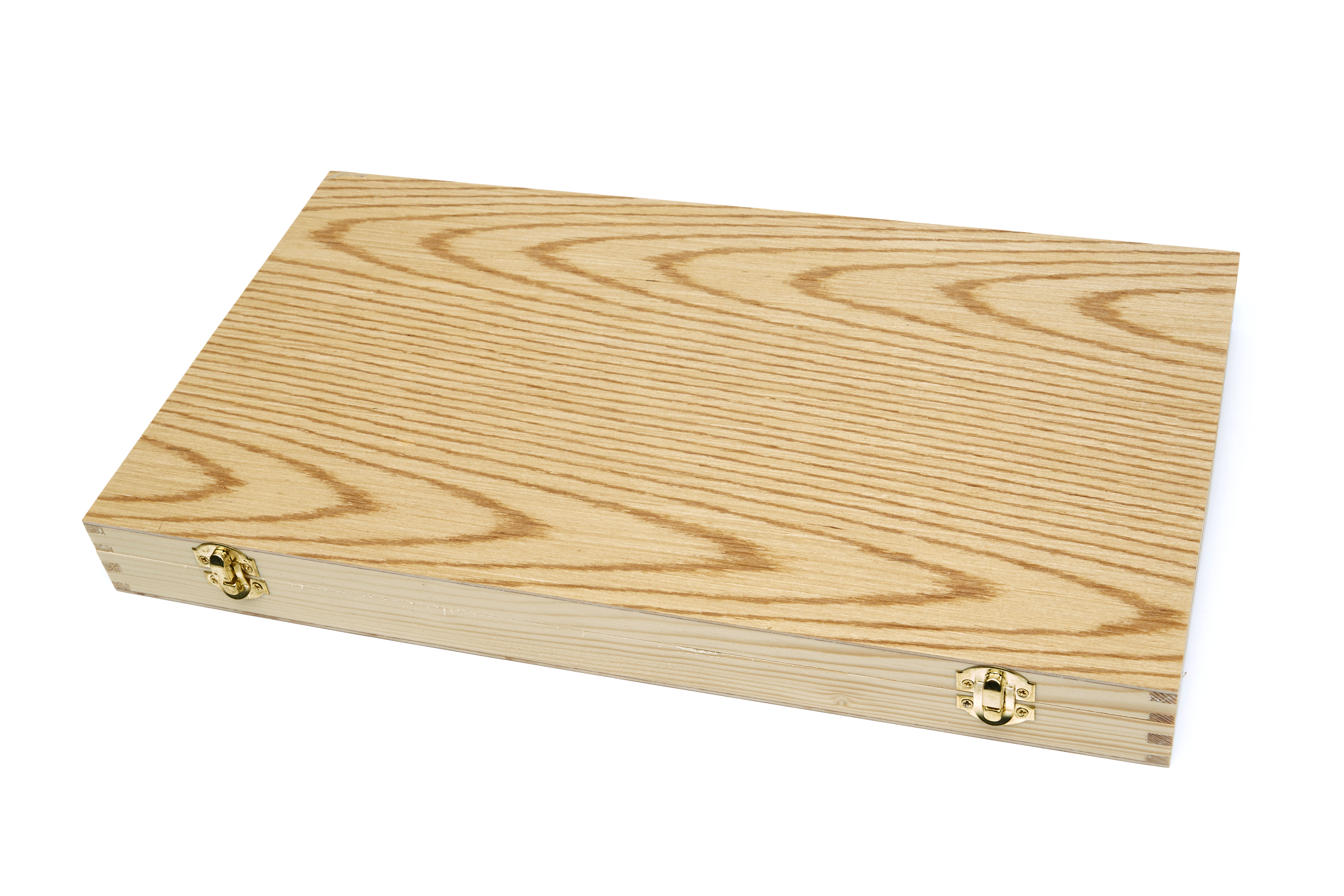 Set Scalpelli Per Tornio Legno HSS 2 Pezzi - Manici In Noce E Custodia In Legno - 1 E 2 Pollici