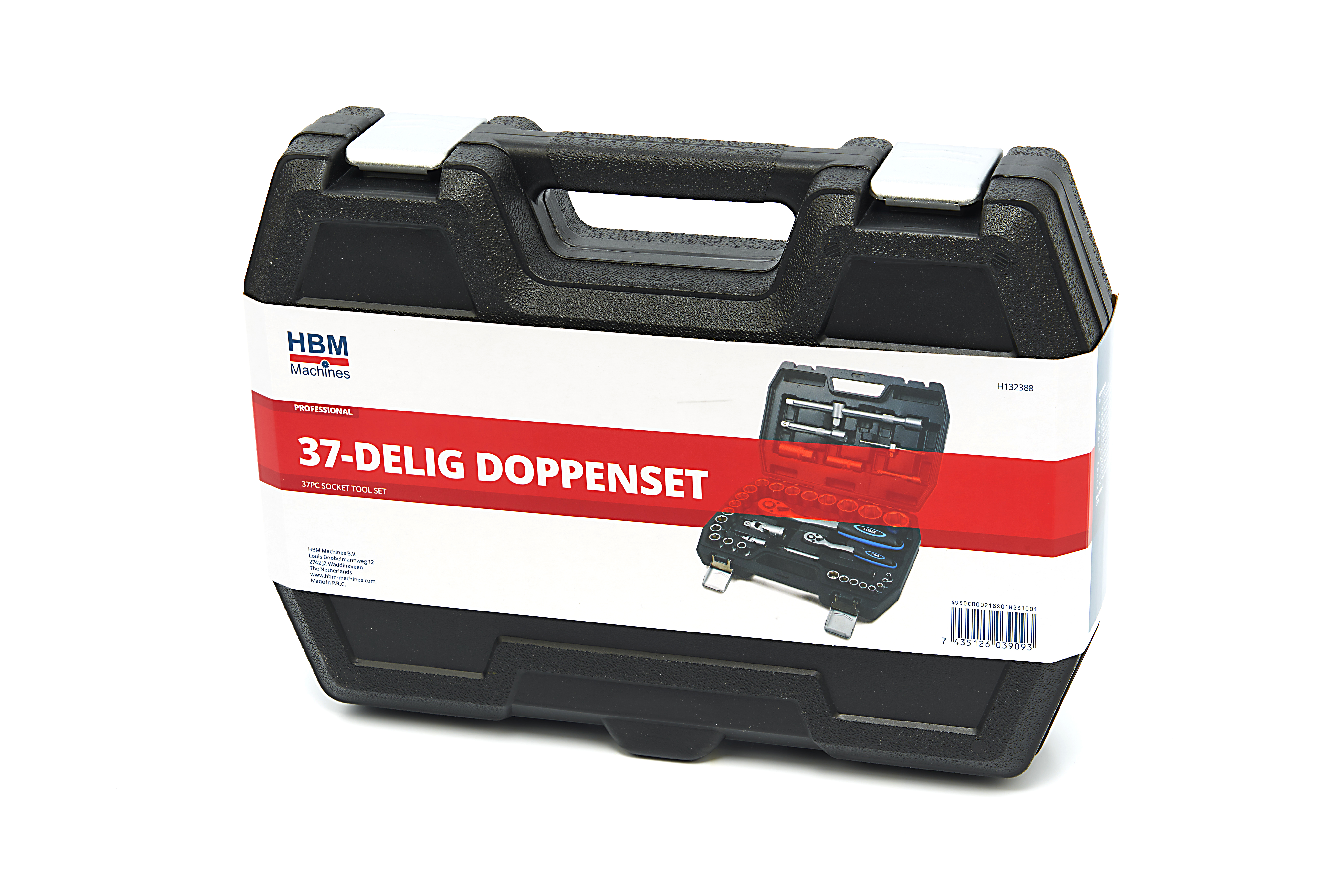 Pittsburgh 37-teiliges Kombi-Steckschlüsseleinsätze-Set – Für 0,95 Mm Und 1,27 Cm Antrieb