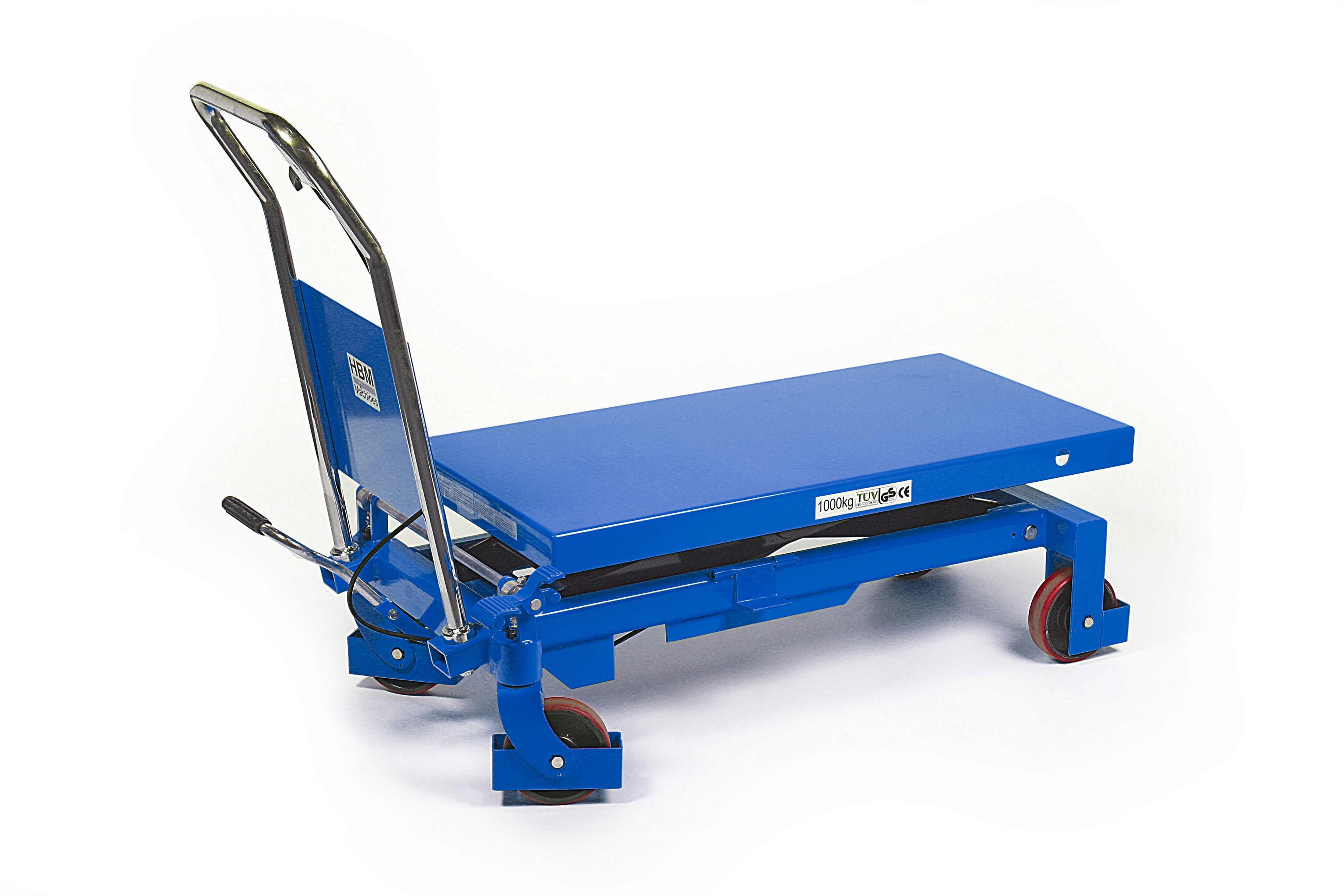HBM Table de travail mobile,, Table élévat... | HBM Machines