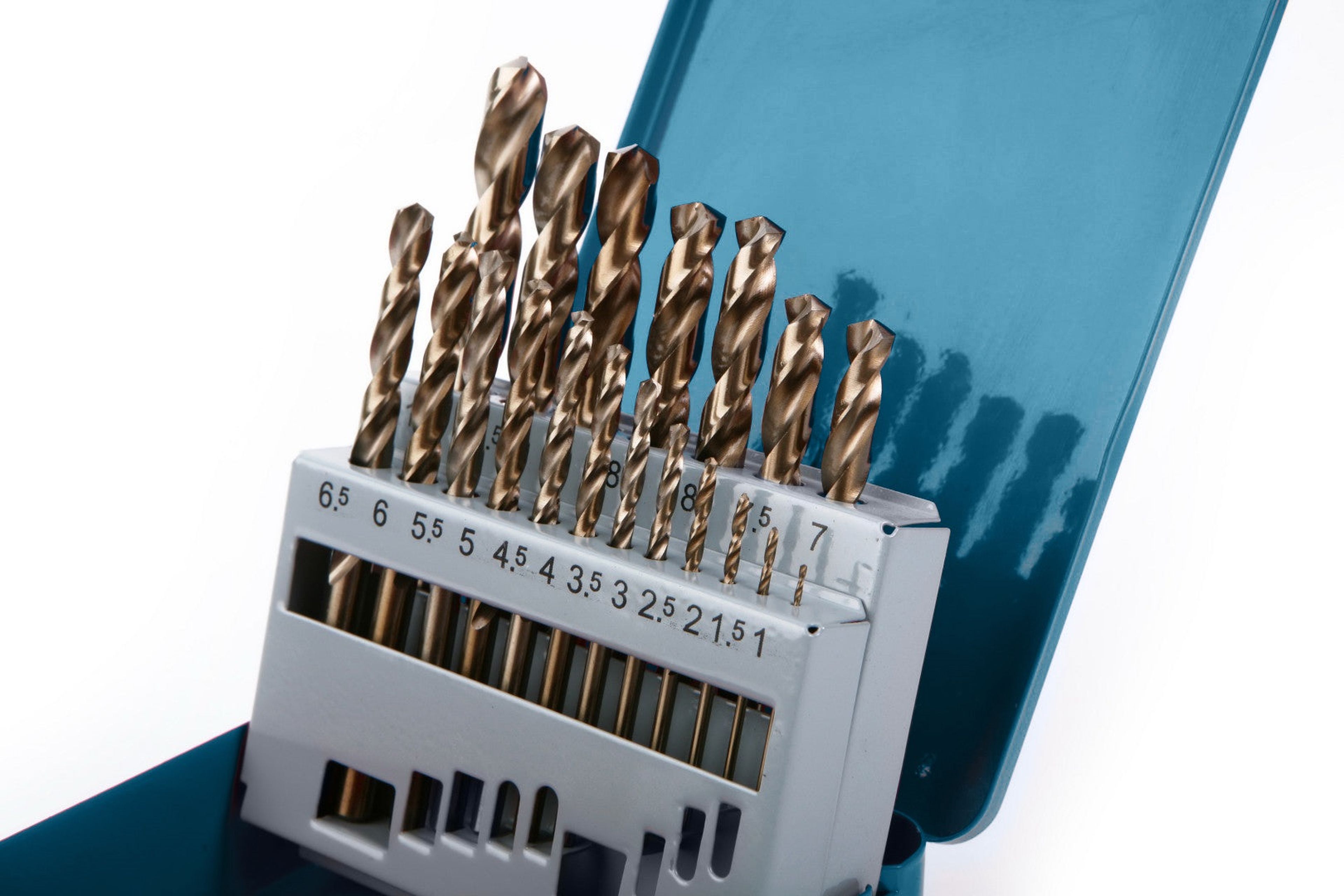 Tivoly T-Box Bohrer-Set HSS – 25 Stück, Ø 1 Bis 13 Mm In 0,5 Mm Schritten, Für Metall