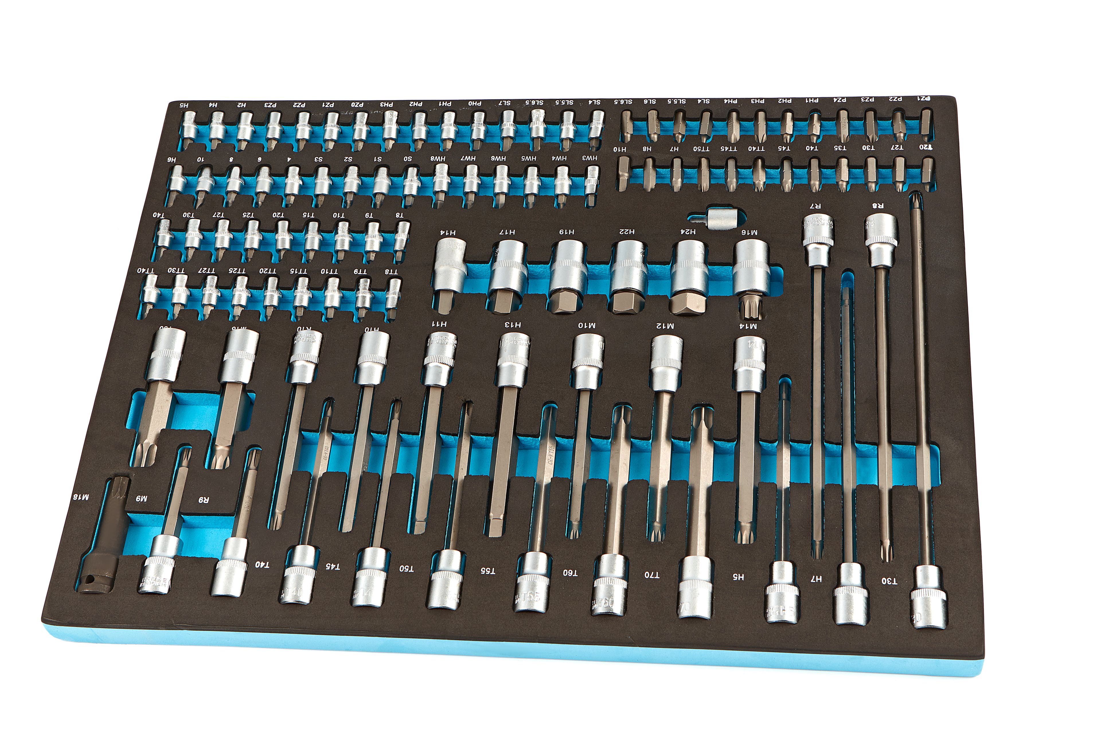 Facom Steckschlüssel-Satz 3/8 Zoll Mit Ratsche & Bits – Handbetrieben, Made In Portugal